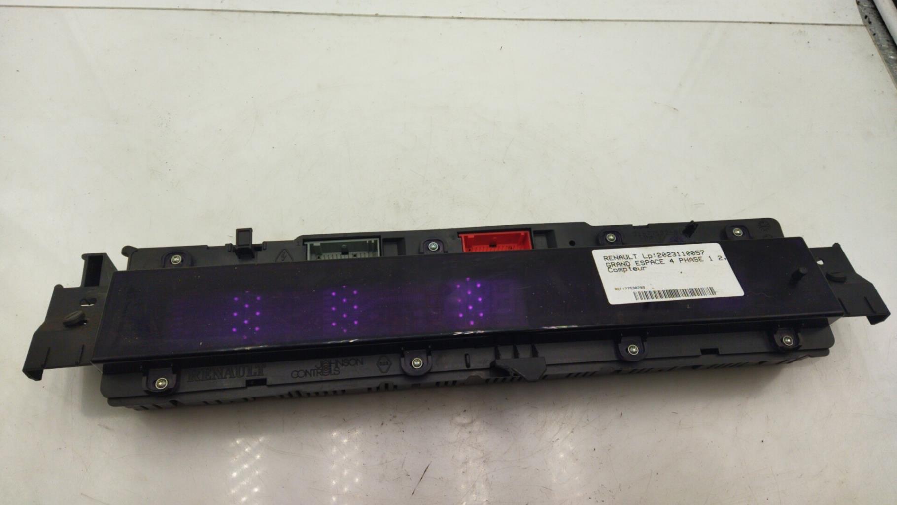 Compteur RENAULT GRAND ESPACE 4 PHASE 1 Diesel - 1