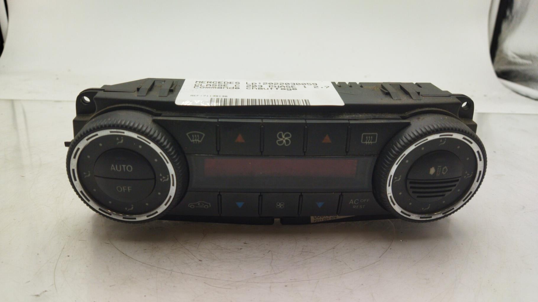 Commande chauffage MERCEDES CLASSE C 203 PHASE 1 Diesel - 1