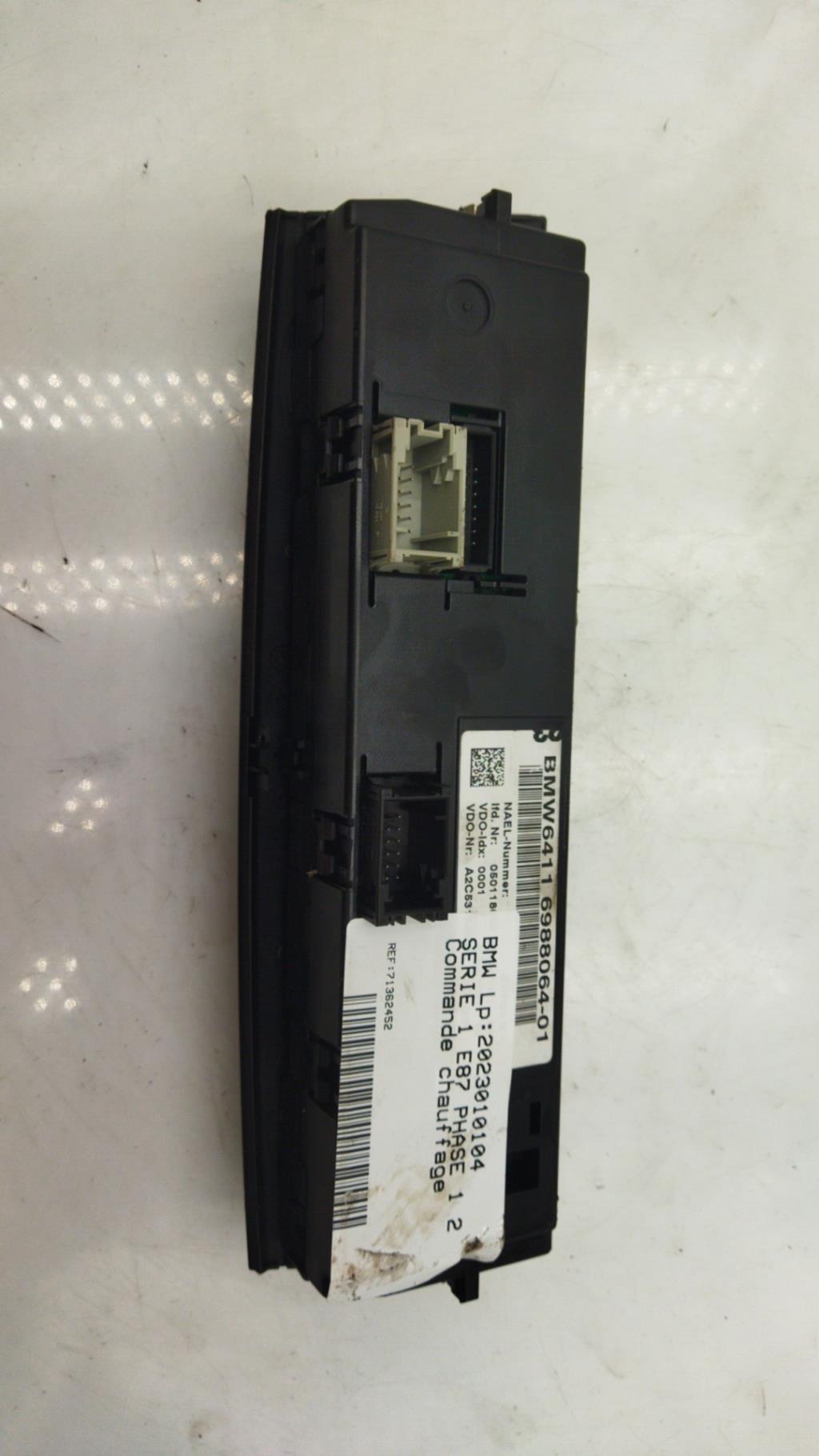 Commande chauffage BMW SERIE 1 E87 PHASE 1  - 1