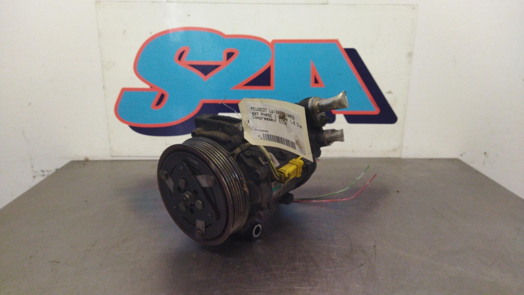 Compresseur clim PEUGEOT 407 PHASE 1 BREAK Diesel - 1