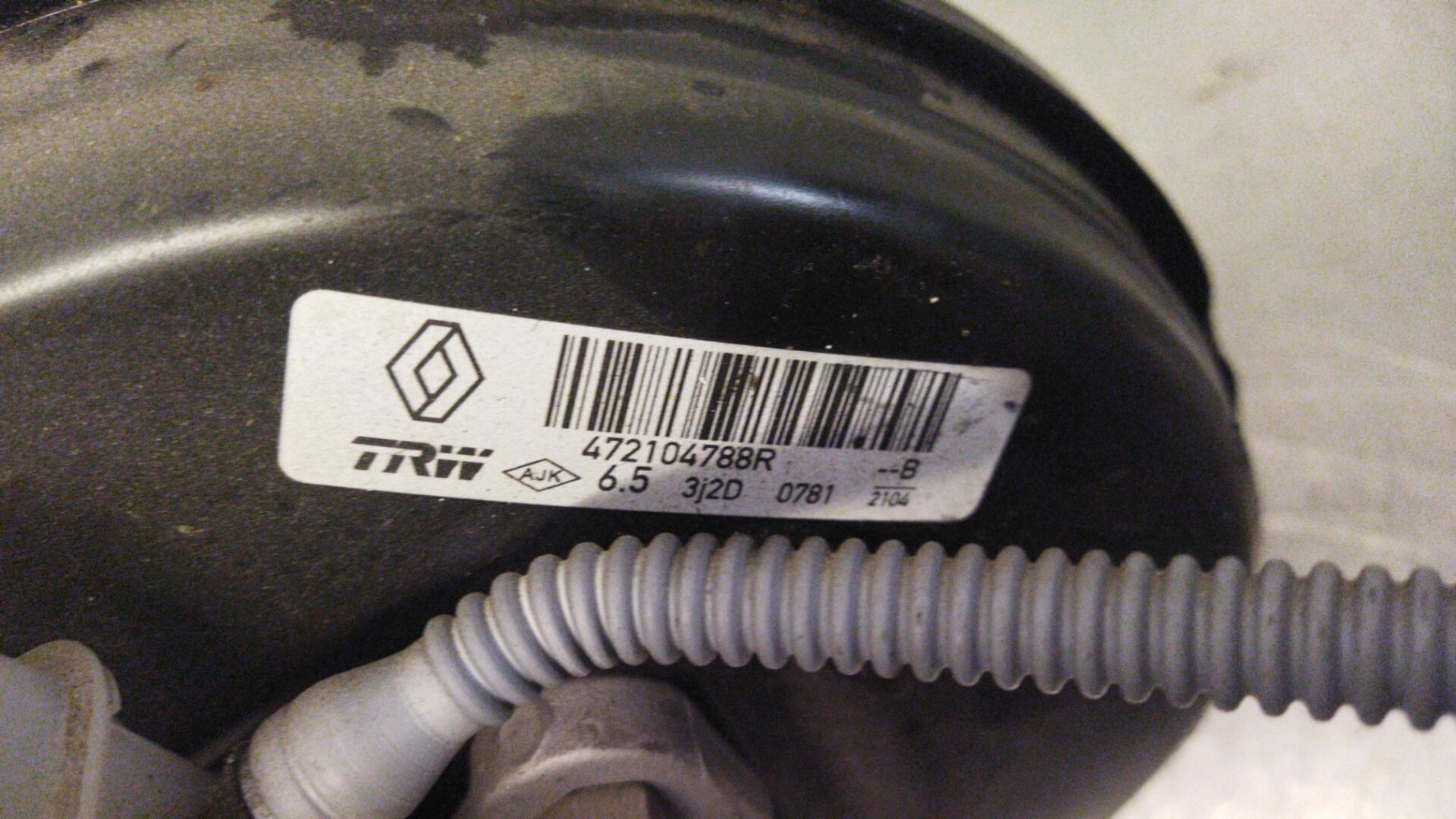 Mastervac RENAULT CLIO 4 PHASE 2 Diesel - 1