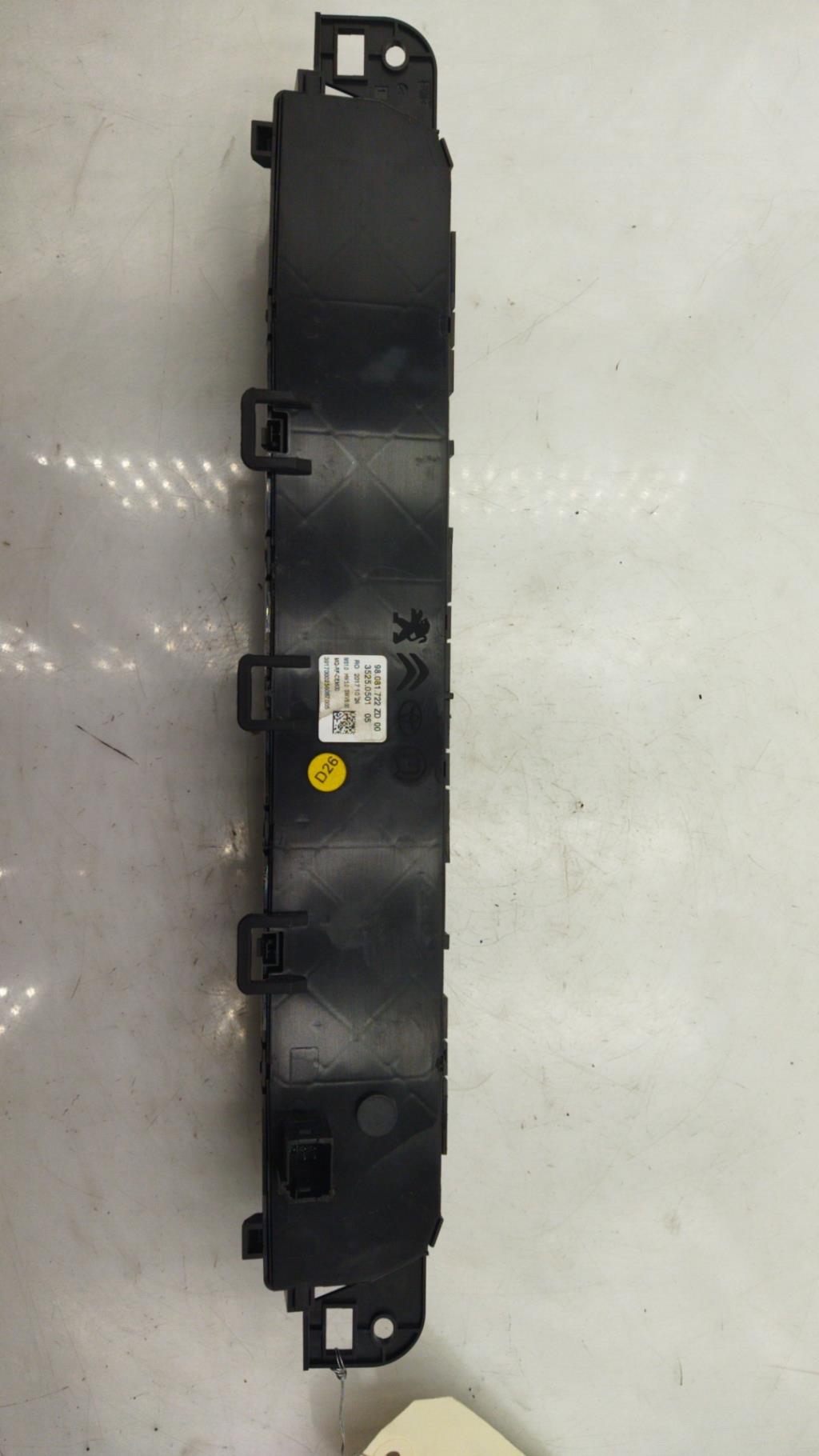 Commande chauffage PEUGEOT EXPERT 3 PHASE 1 Diesel - 1