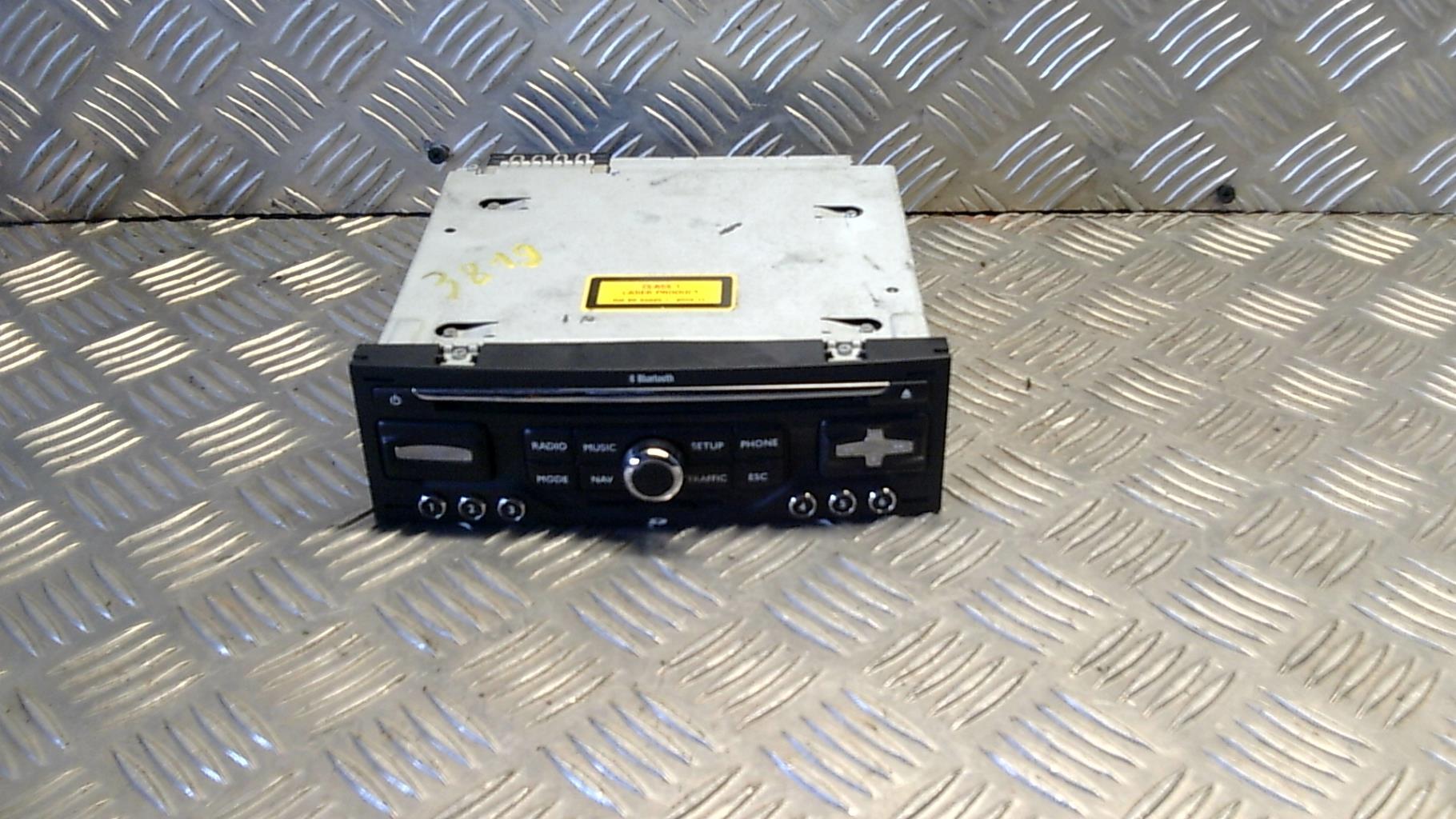 Autoradio d'origine PEUGEOT 207 PHASE 2 Diesel - 1