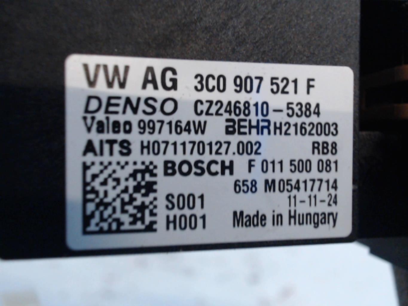 Resistance chauffage VOLKSWAGEN GOLF 6 Diesel - 1