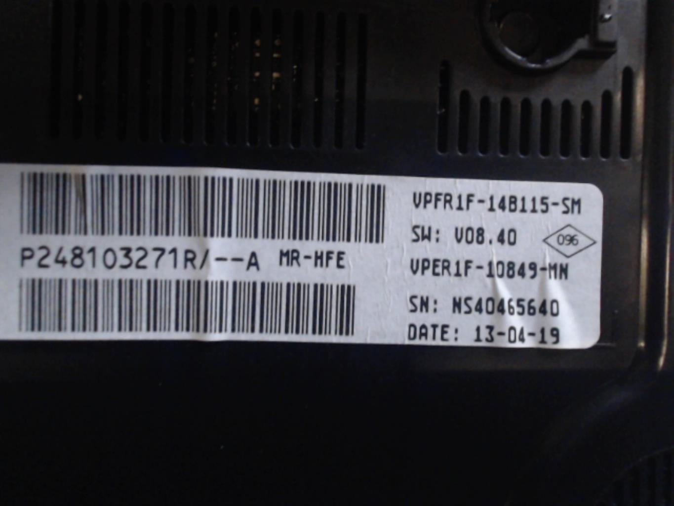 Compteur RENAULT KADJAR PHASE 2  - 1