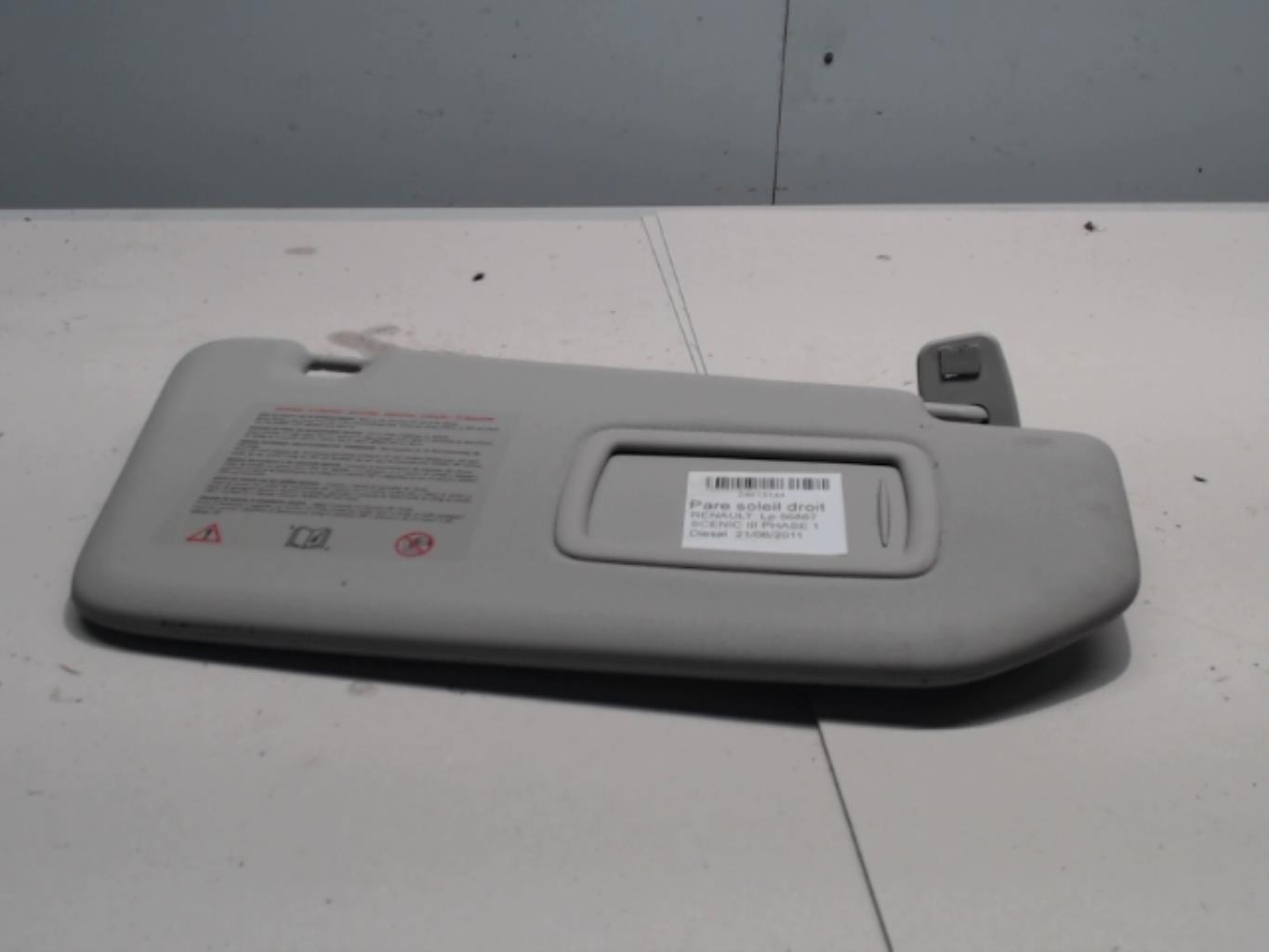 Pare soleil droit RENAULT SCENIC 3 PHASE 1 Diesel - 1