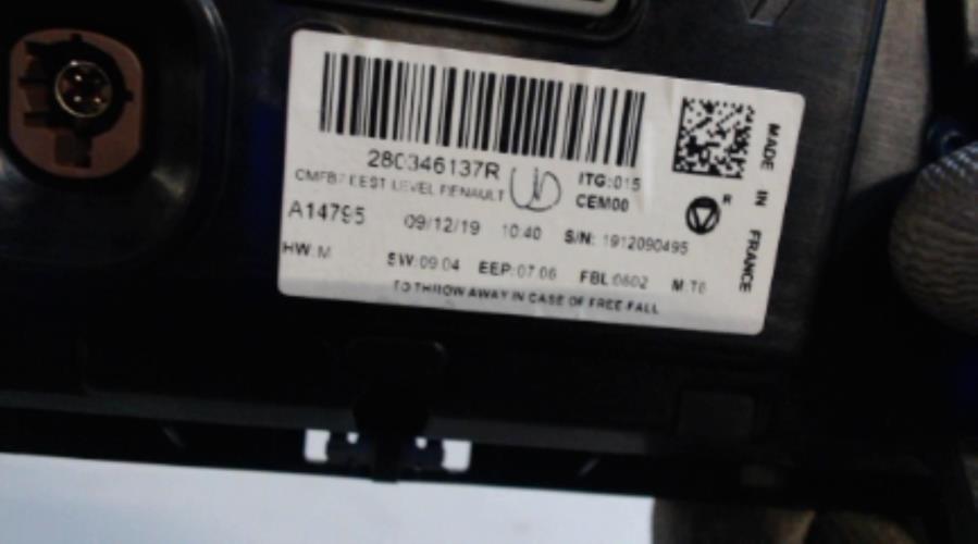 Ecran GPS - RENAULT 
