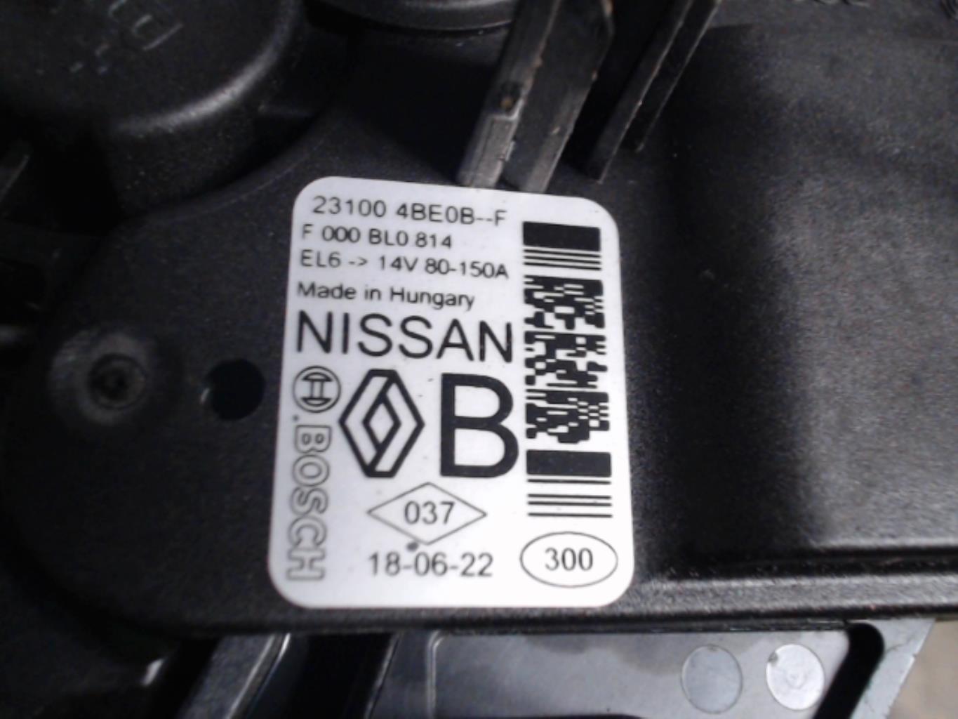 Alternateur RENAULT MEGANE 4 PHASE 1 Diesel - 1