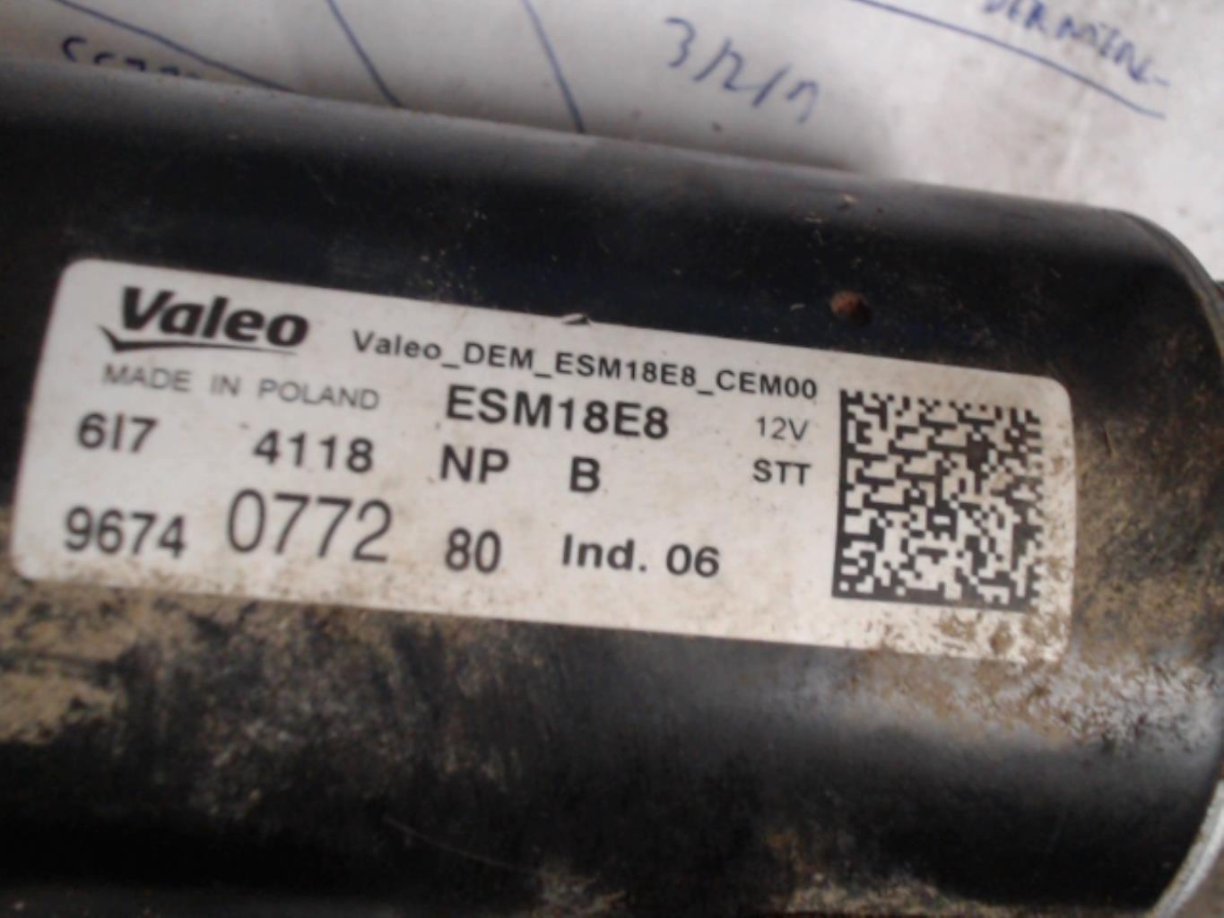 Demarreur CITROEN C4 PICASSO 2 PHASE 2 Essence - 1