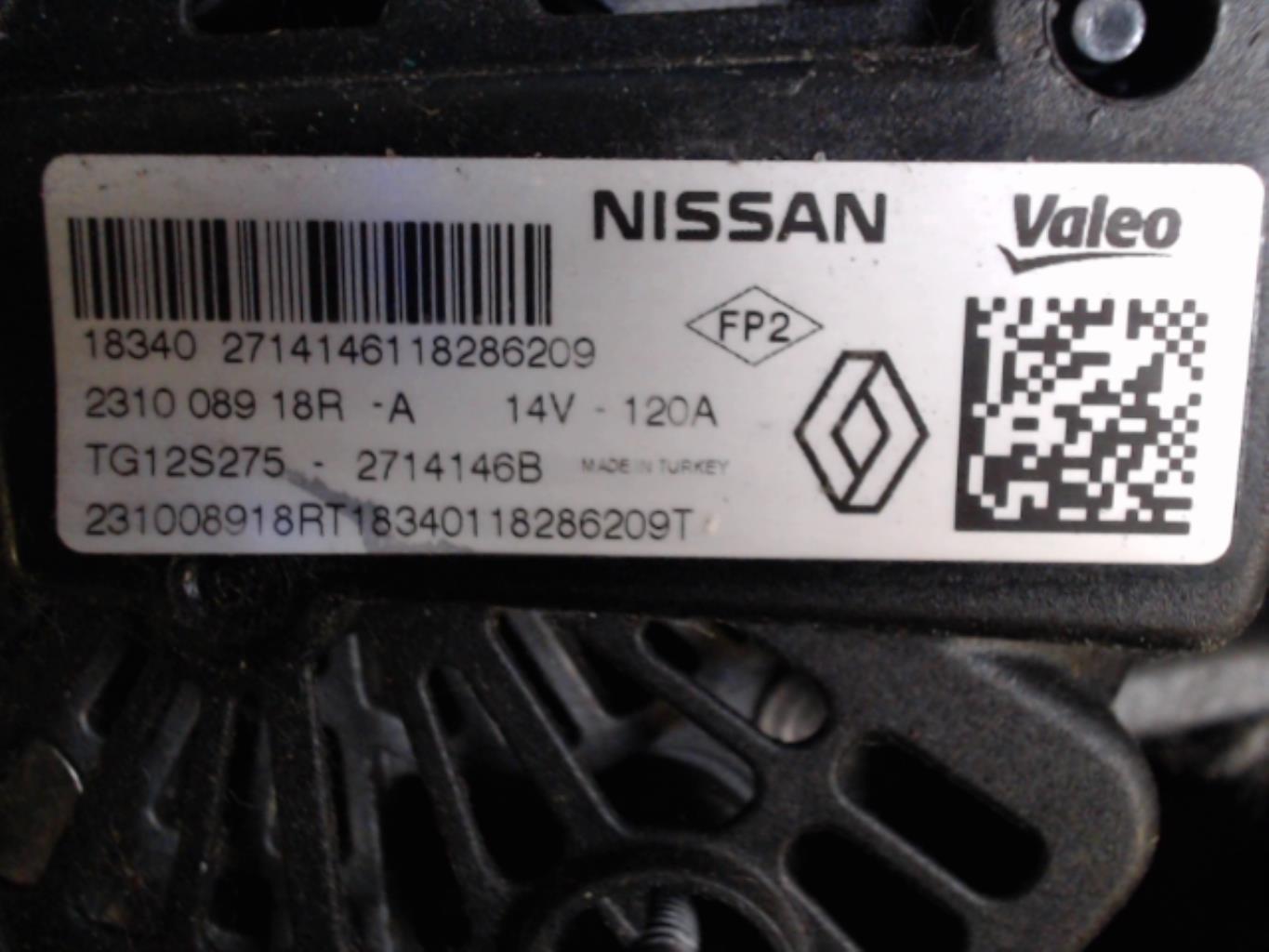 Alternateur RENAULT CLIO 4 PHASE 2 Diesel - 1