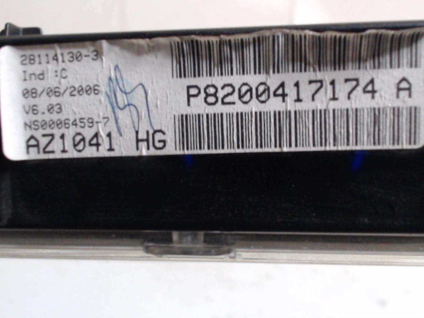 Compteur RENAULT GRAND ESPACE 4 PHASE 2  - 1