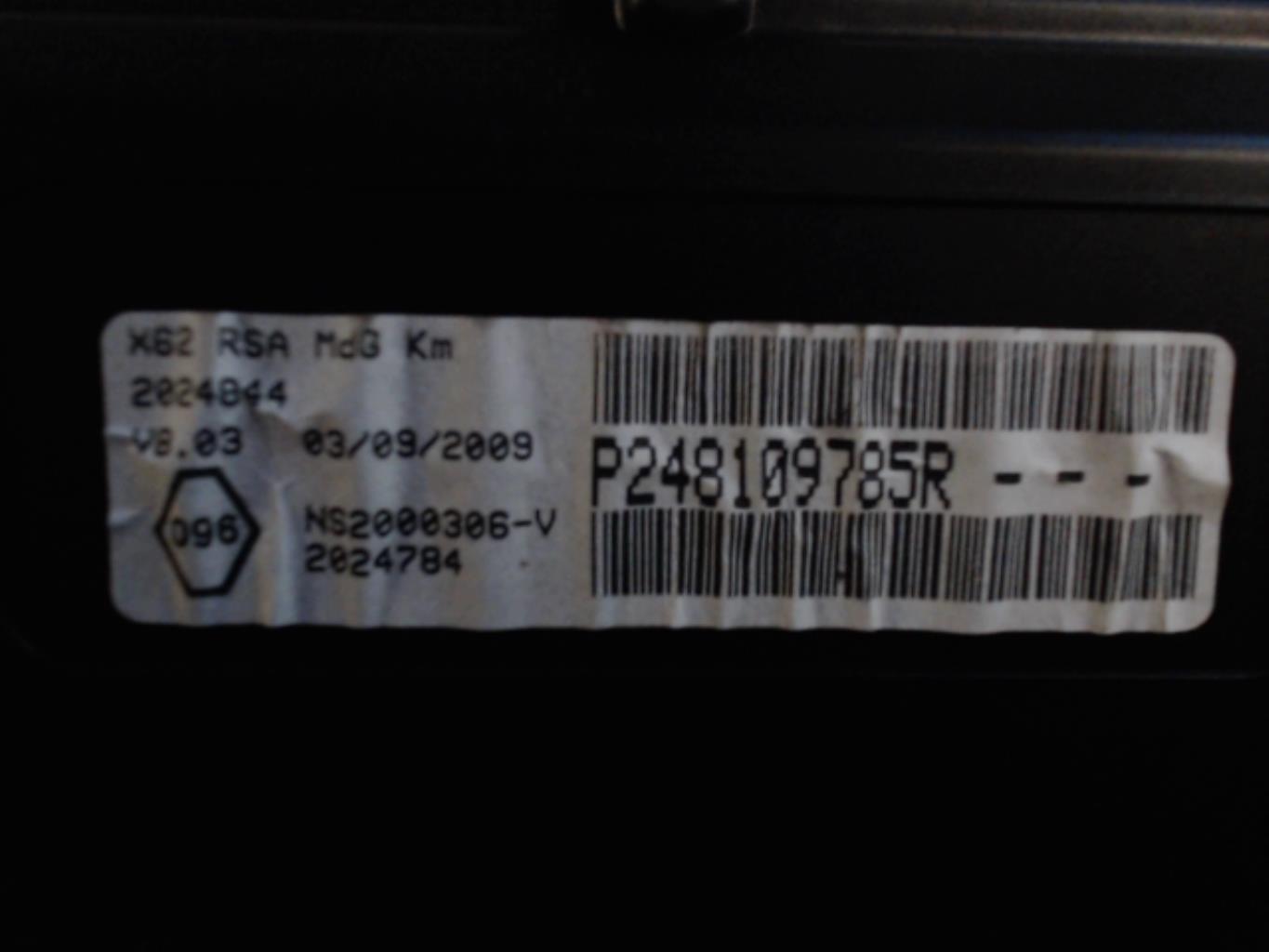 Compteur RENAULT MASTER 3 PHASE 1  - 1
