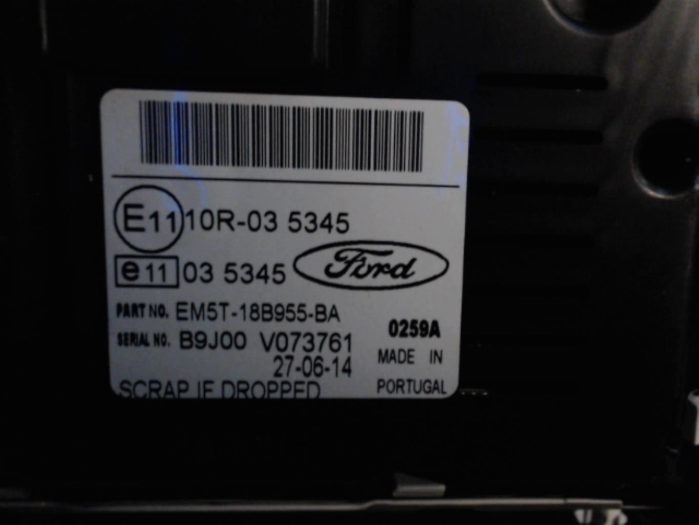 Ecran GPS FORD FOCUS 3 PHASE 1 Essence - 1