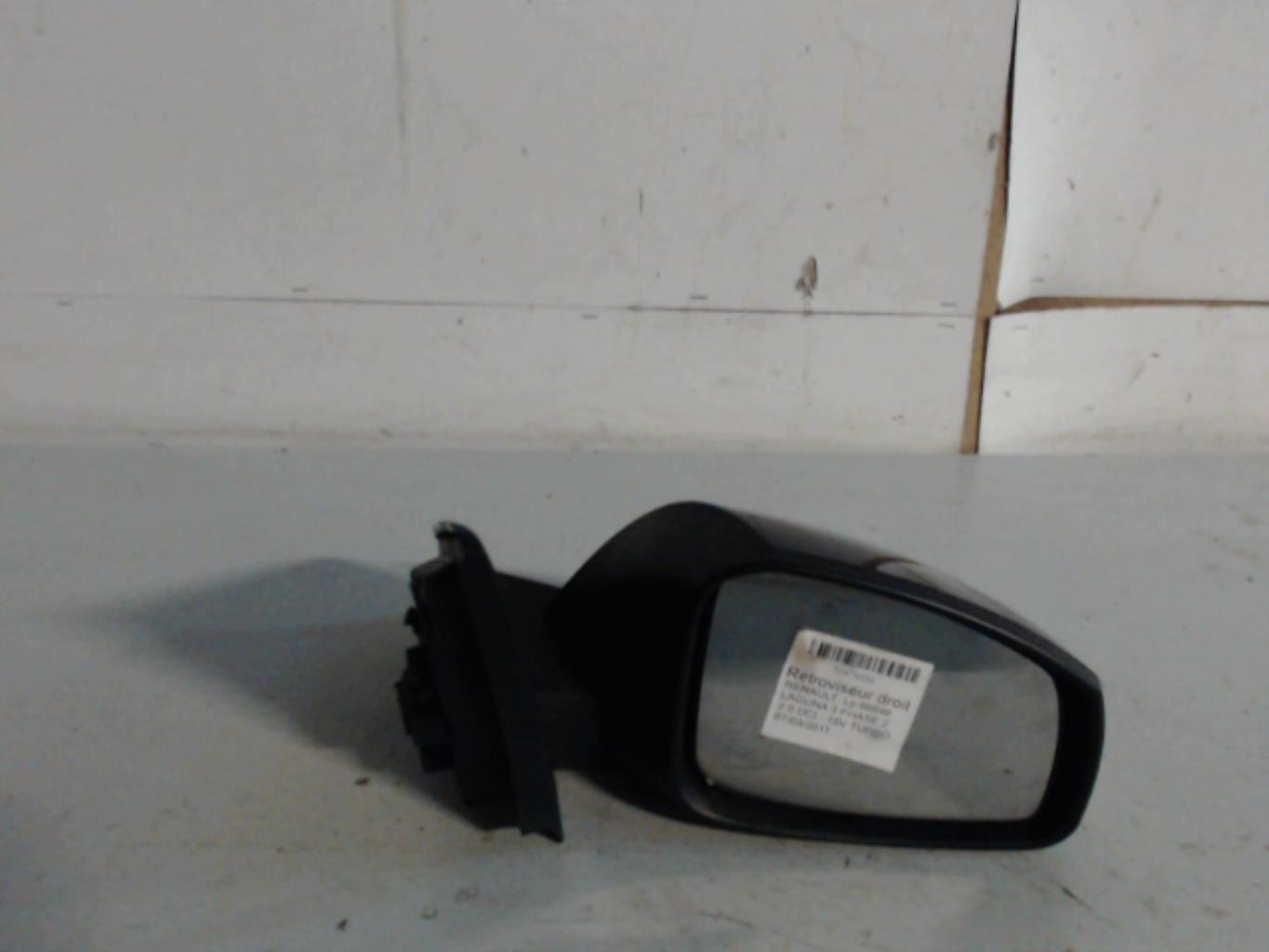 Retroviseur droit RENAULT LAGUNA 3 PHASE 2 Diesel - 1
