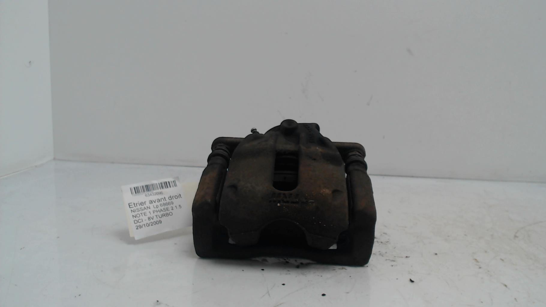 Etrier avant droit (freinage) NISSAN NOTE 1 PHASE 2 Diesel - 1