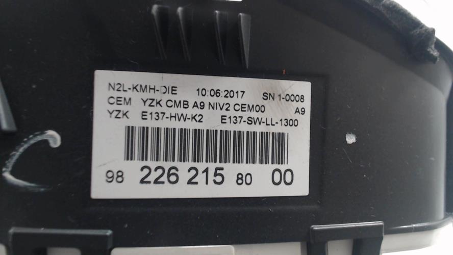 Compteur - PEUGEOT 208 1...