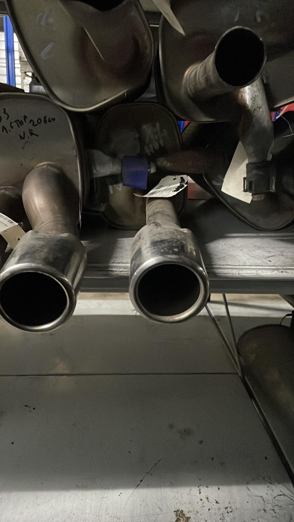 Silencieux arriere (echappement) CITROEN C3 2 PHASE 1 Diesel - 1