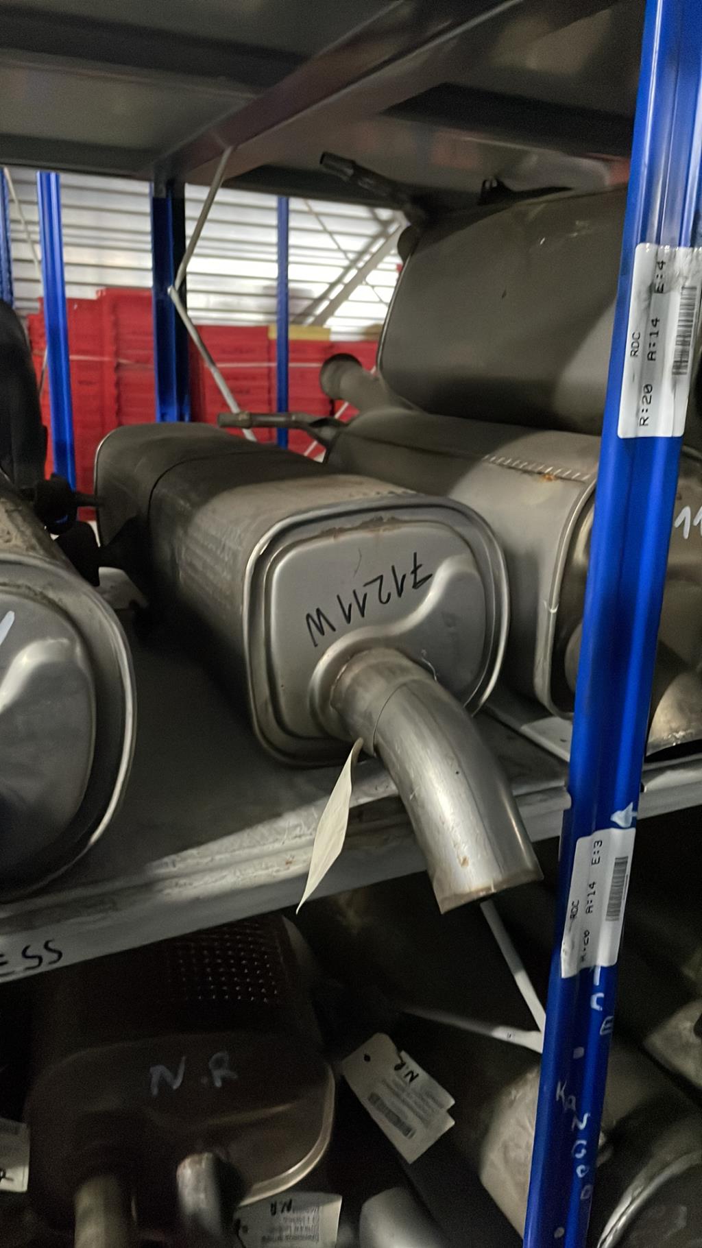 Silencieux arriere (echappement) CITROEN C4 1 PHASE 1 Diesel - 1