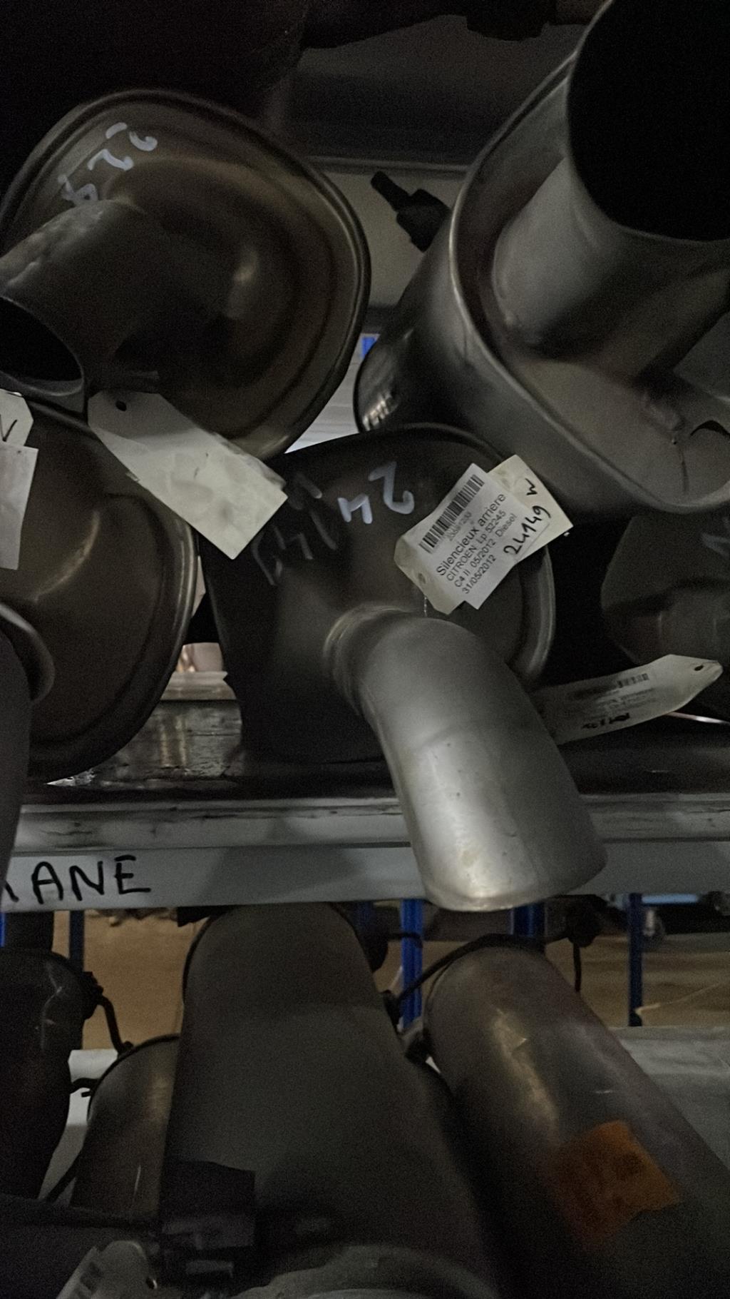 Silencieux arriere (echappement) CITROEN C4 2 PHASE 1 Diesel - 1