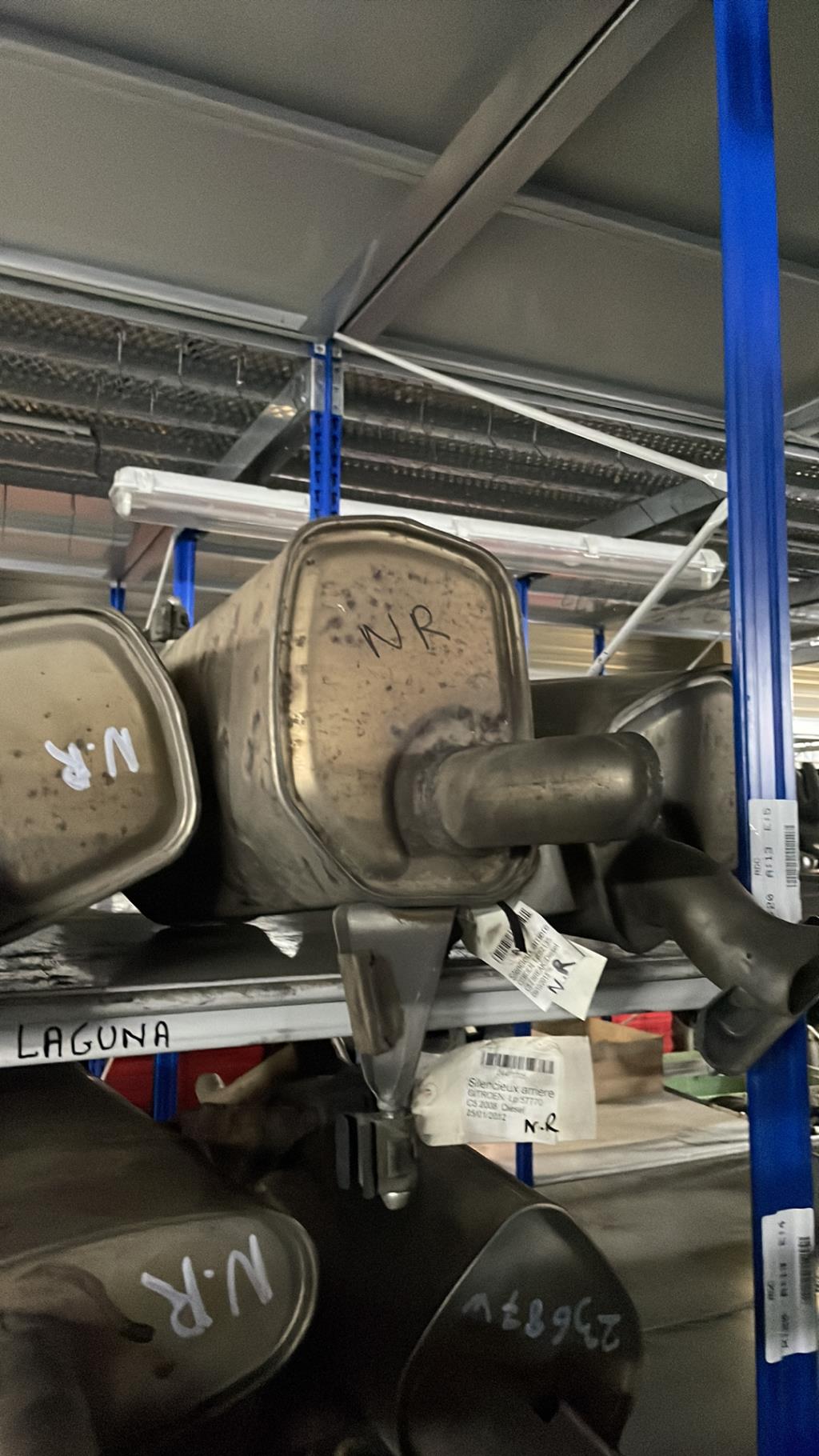Silencieux arriere (echappement) CITROEN C5 2 BREAK Diesel - 1