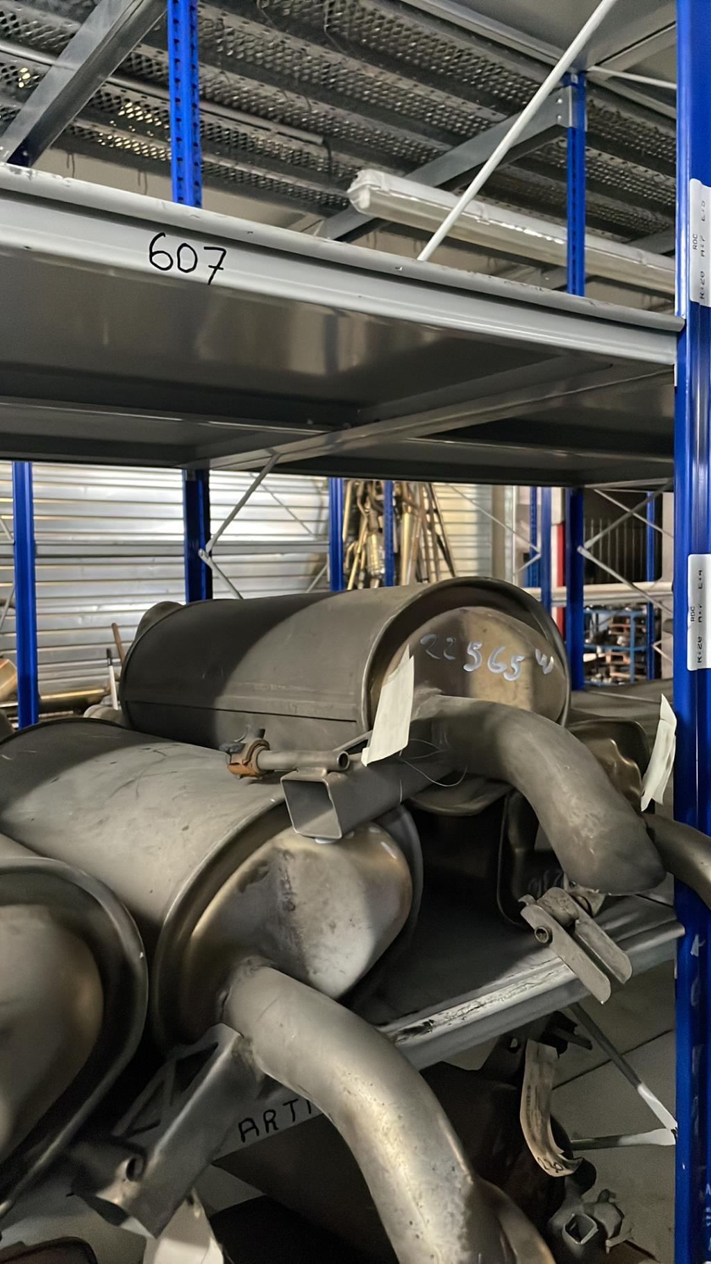 Silencieux arriere (echappement) RENAULT CLIO 2 PHASE 2 Diesel - 1