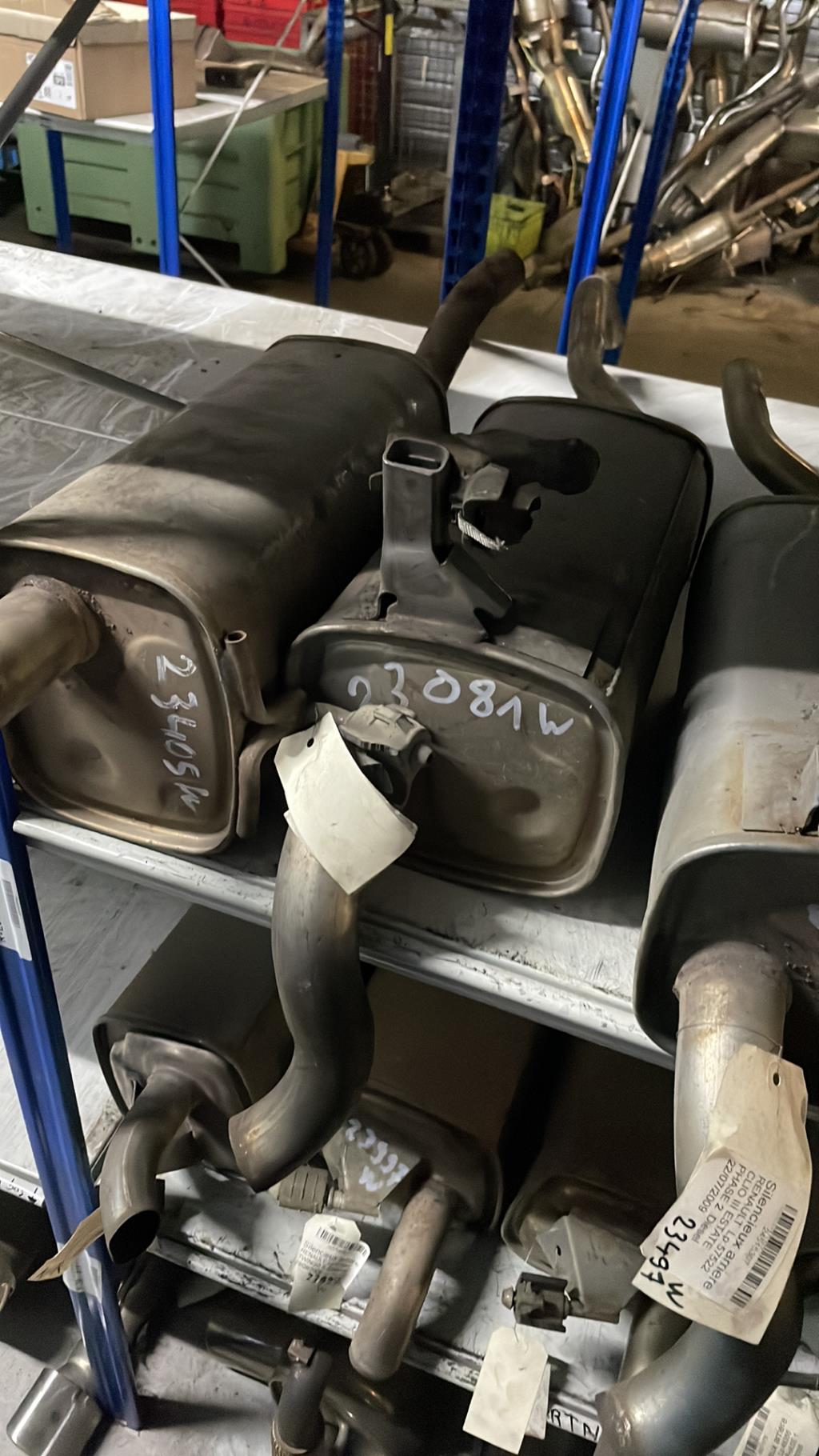 Silencieux arriere (echappement) RENAULT CLIO 3 PHASE 2 Diesel - 1