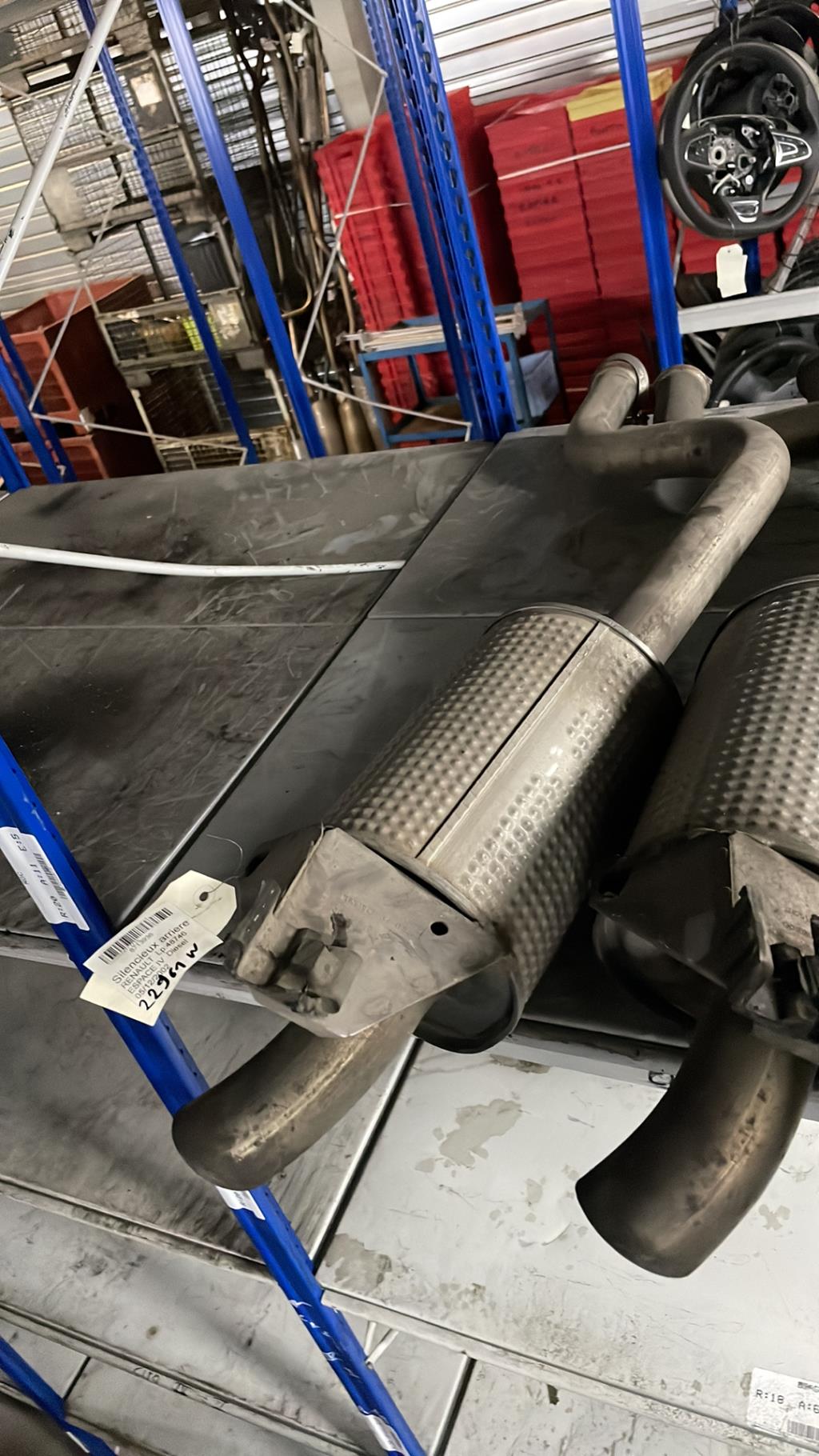 Silencieux arriere (echappement) RENAULT ESPACE 4 PHASE 1 Diesel - 1