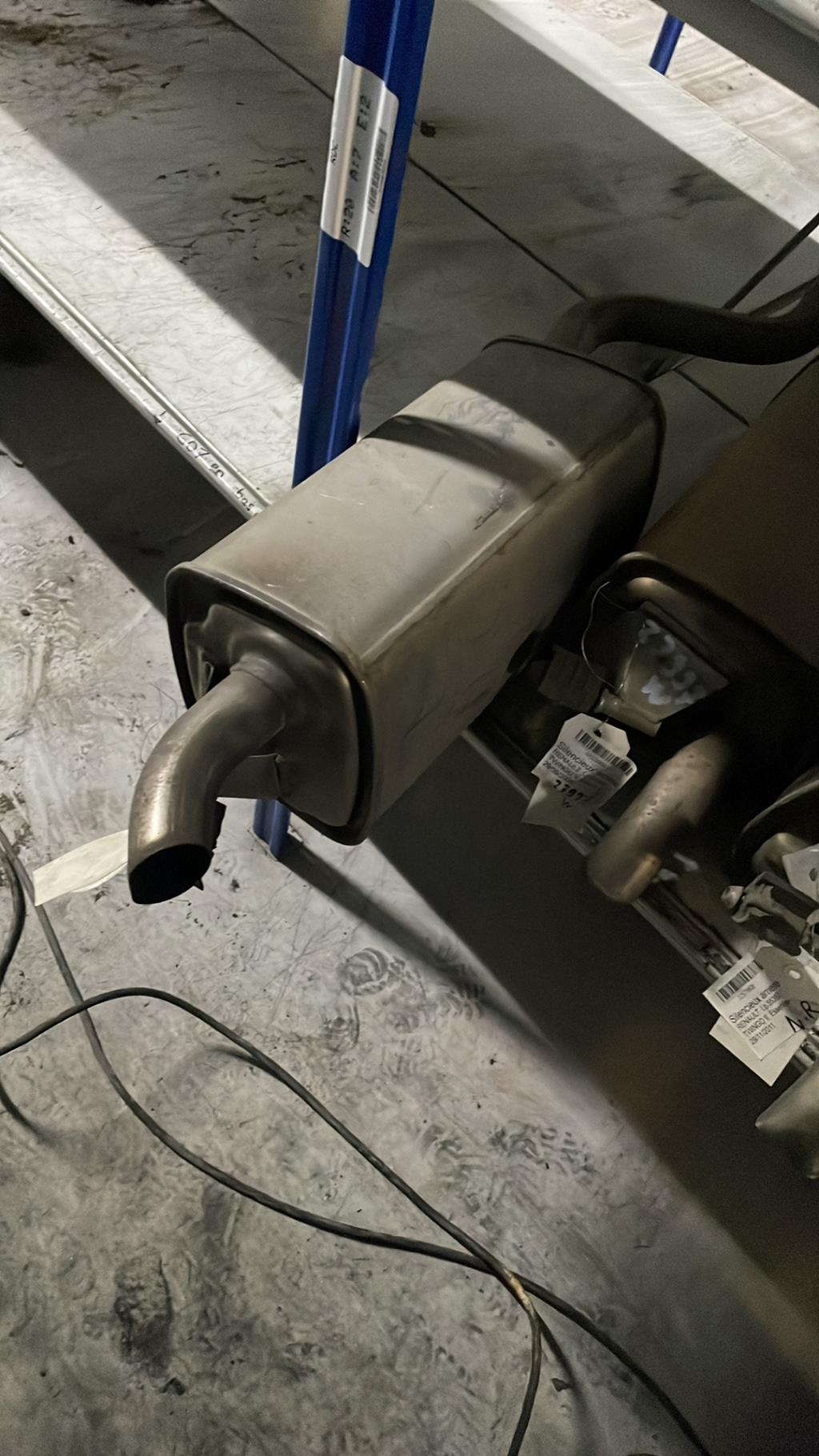 Silencieux arriere (echappement) RENAULT TWINGO 2 PHASE 1 Diesel - 1