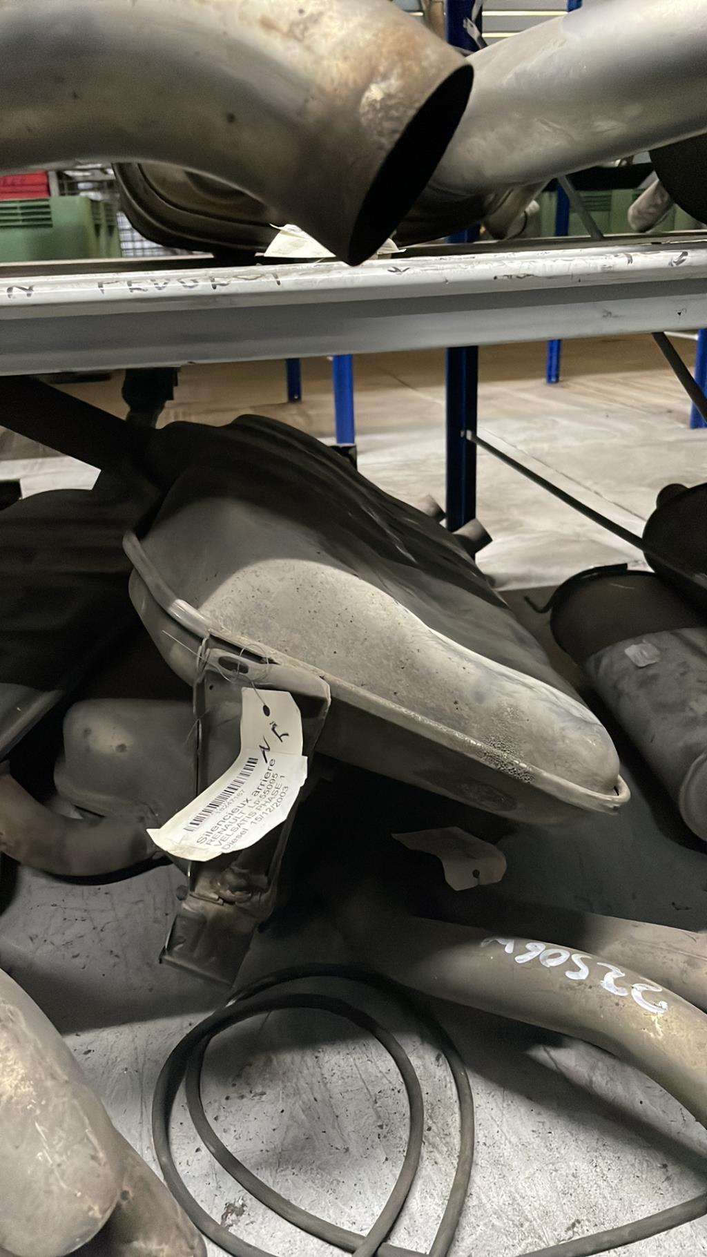 Silencieux arriere (echappement) RENAULT VEL SATIS PHASE 1 Diesel - 1