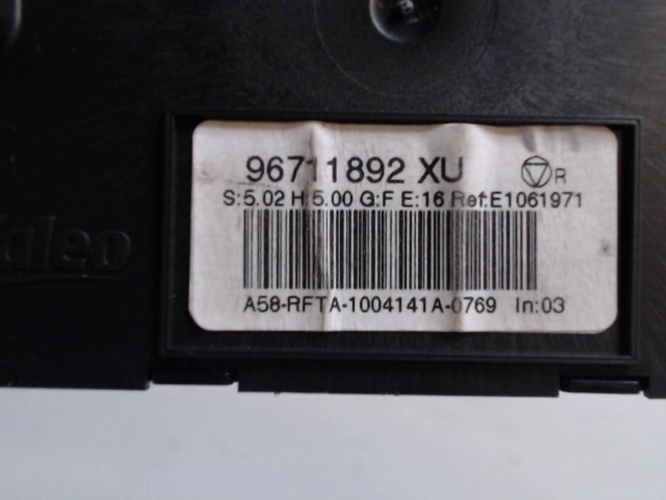 Commande chauffage CITROEN C3 PICASSO PHASE 1 Diesel - 1
