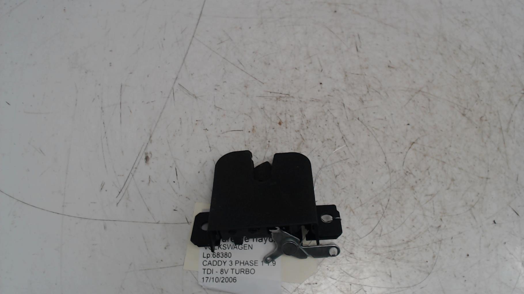 Serrure de hayon VOLKSWAGEN CADDY 3 PHASE 1 Diesel - 1