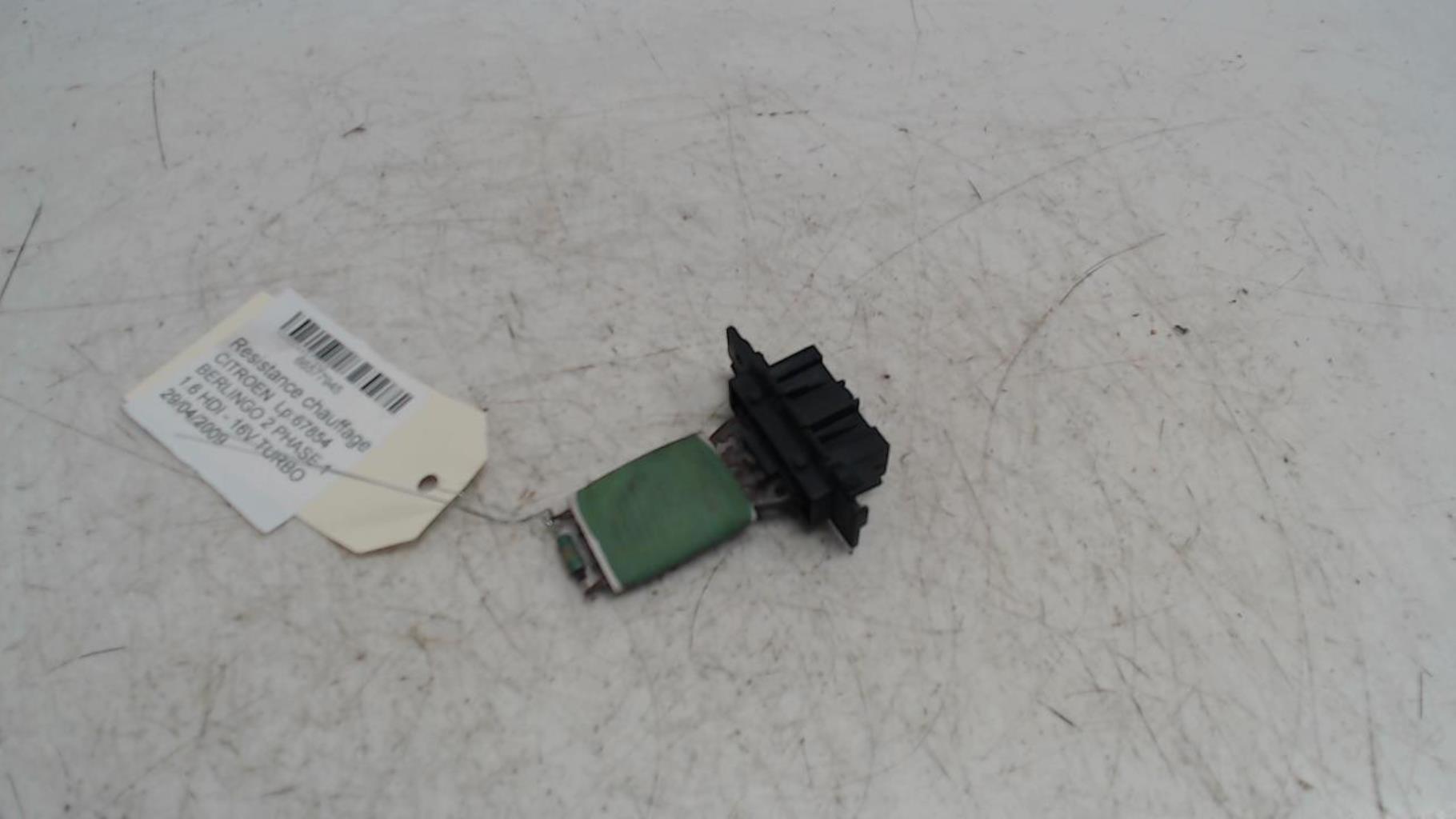 Resistance chauffage CITROEN BERLINGO 2 PHASE 1  - 1