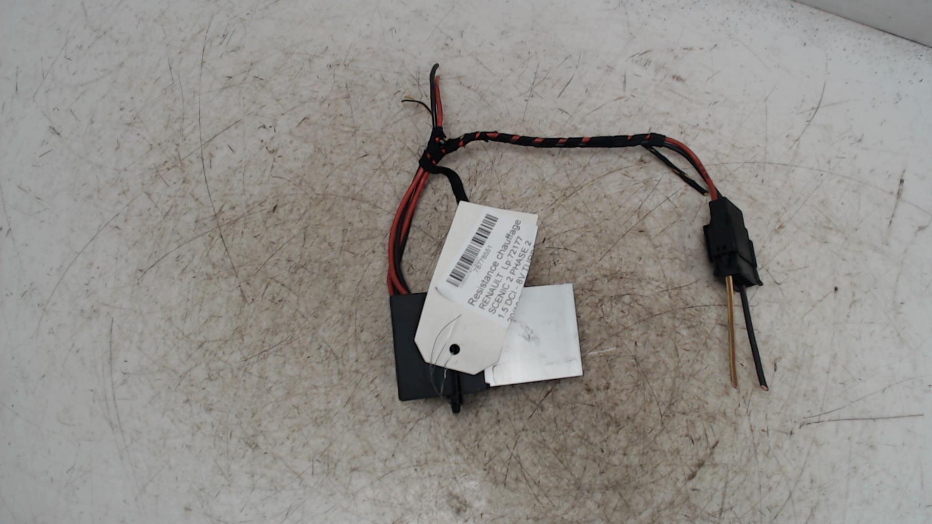 Resistance chauffage RENAULT SCENIC 2 PHASE 2 Diesel - 1