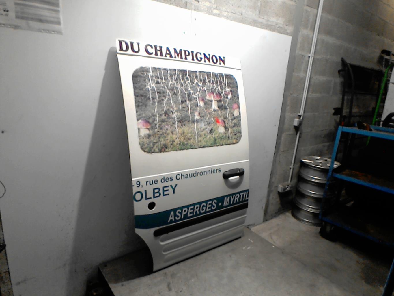 Porte laterale droit FORD TRANSIT CONNECT 1 PHASE 1 Diesel - 1