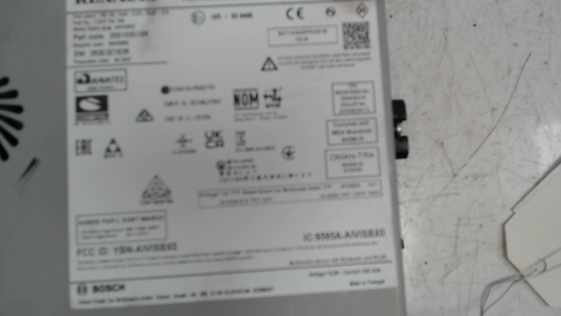 Autoradio RENAULT CAPTUR 2 Essence/GPL - 1