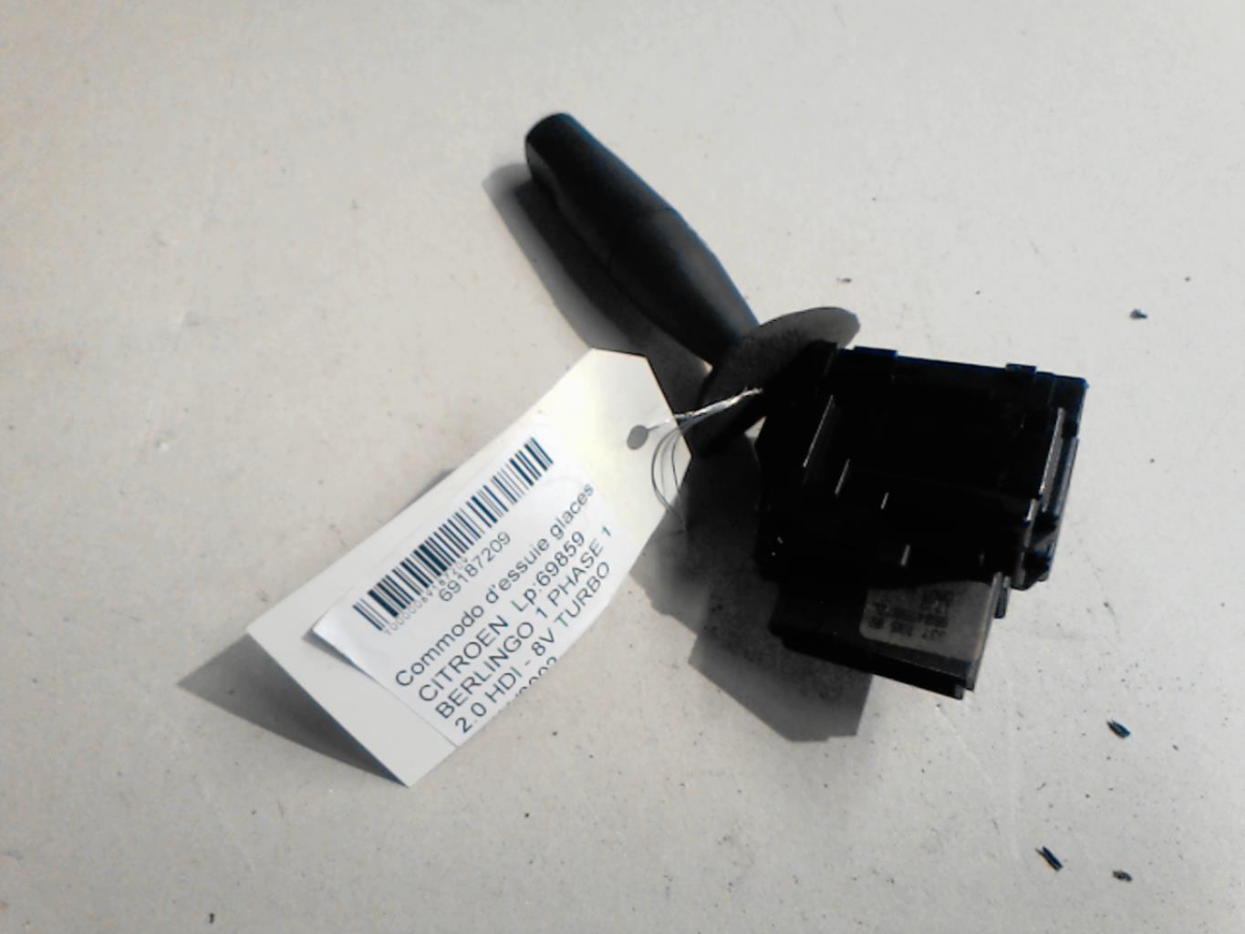 Commodo d'essuie glaces CITROEN BERLINGO 1 PHASE 1 Diesel - 1