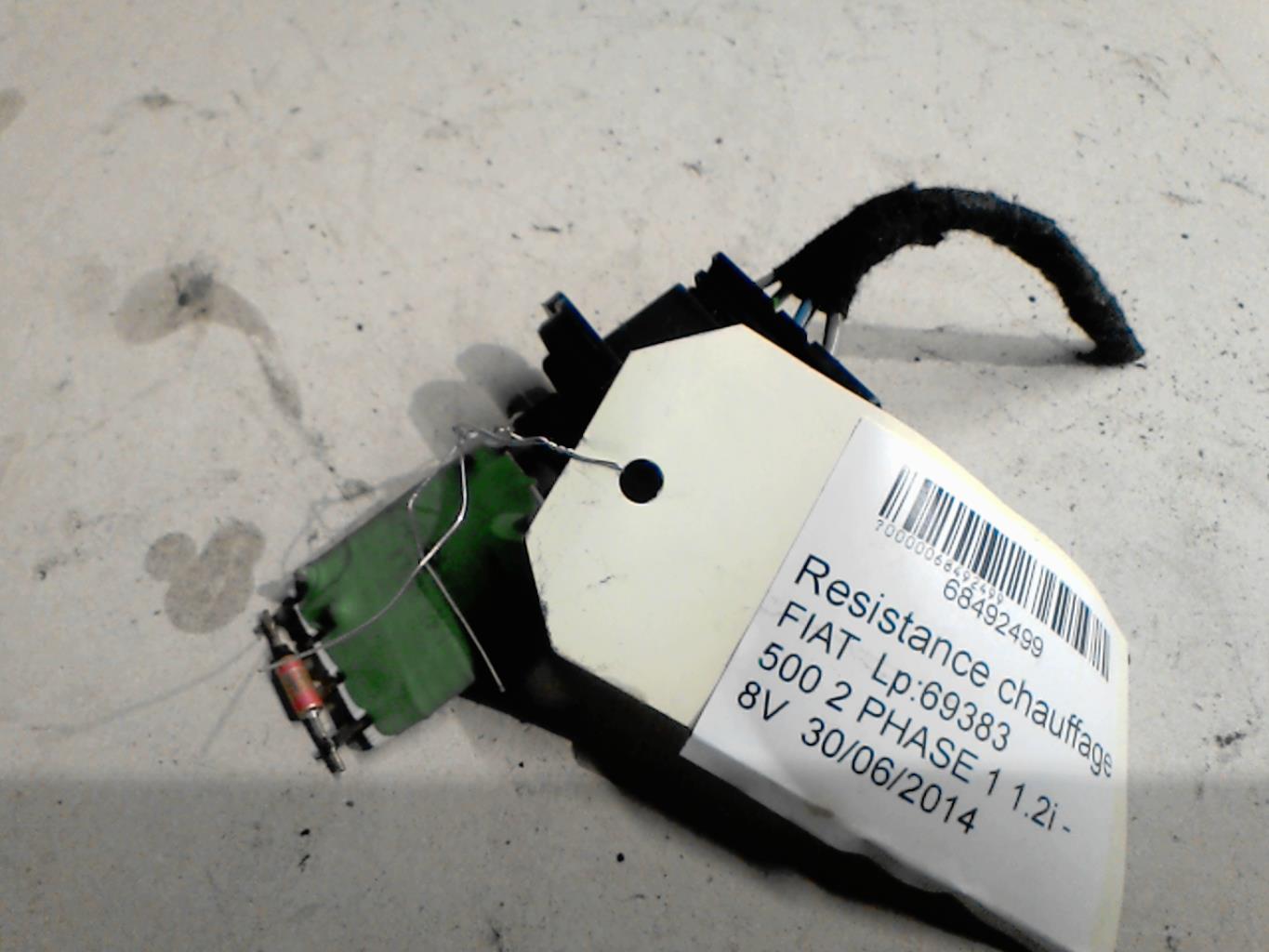 Resistance chauffage FIAT 500 2 PHASE 1 Essence - 1