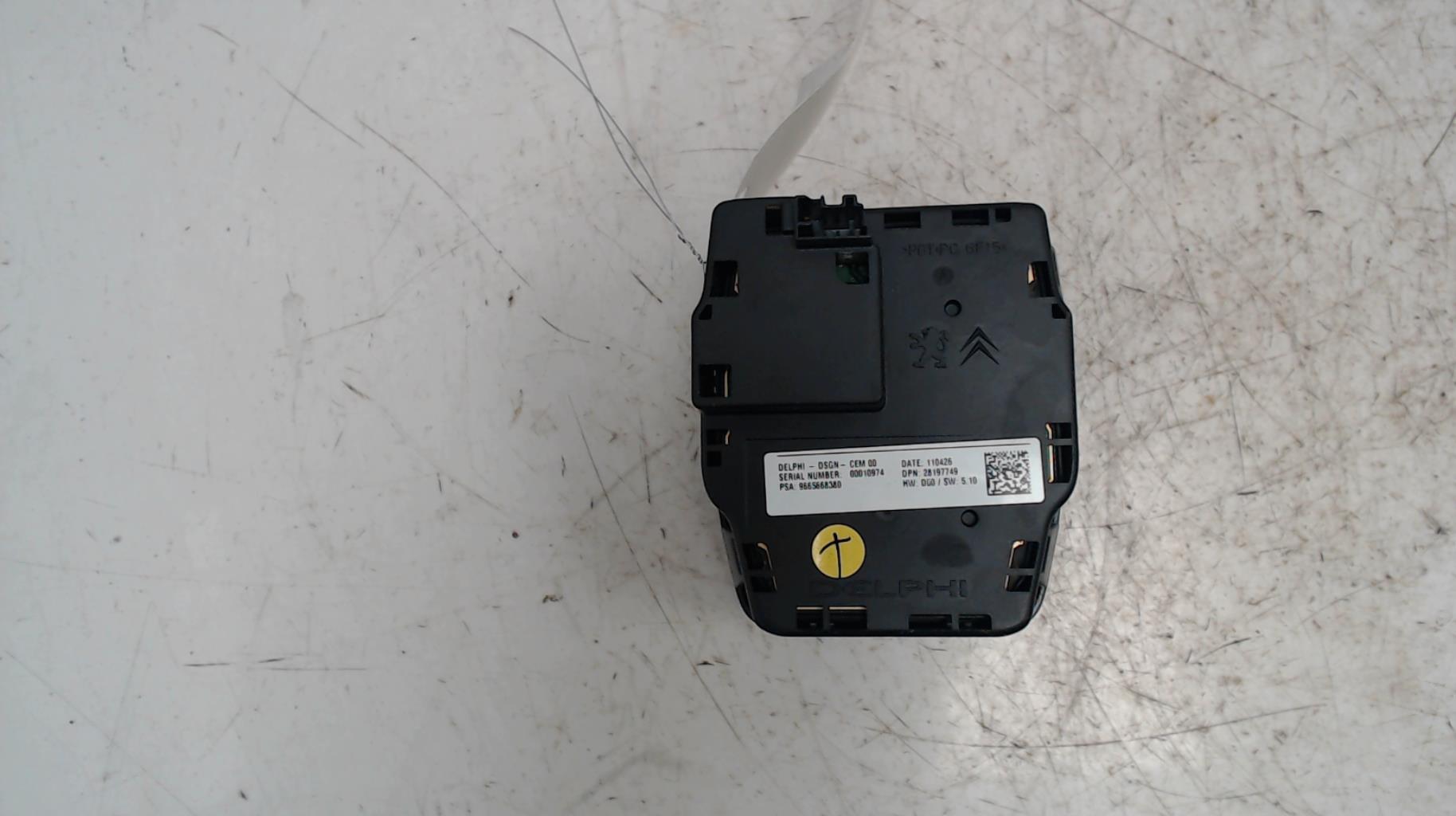 Commande GPS PEUGEOT 508 1 PHASE 1 Diesel - 1