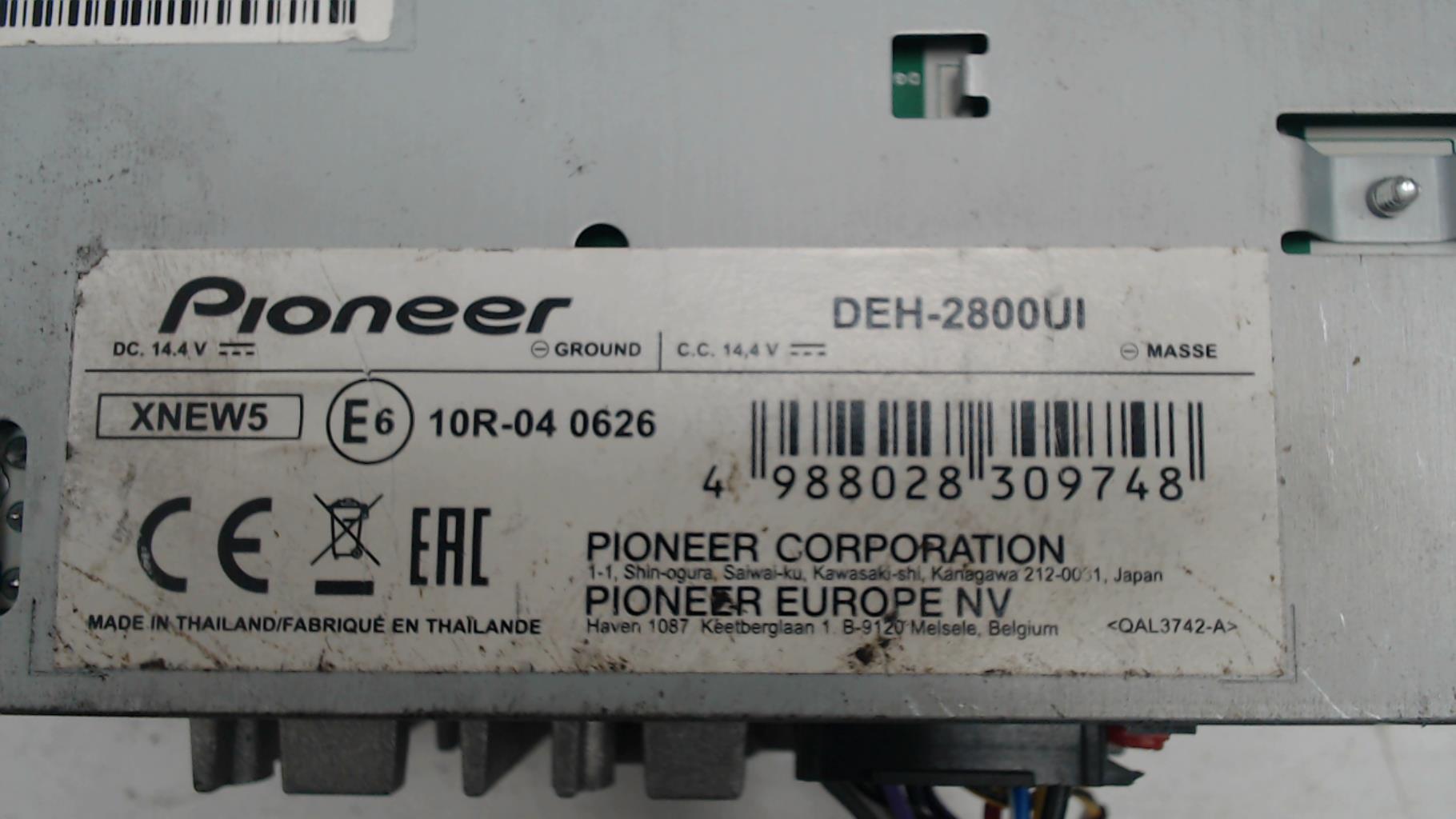 Autoradio PEUGEOT 206 PHASE 1 Essence - 1