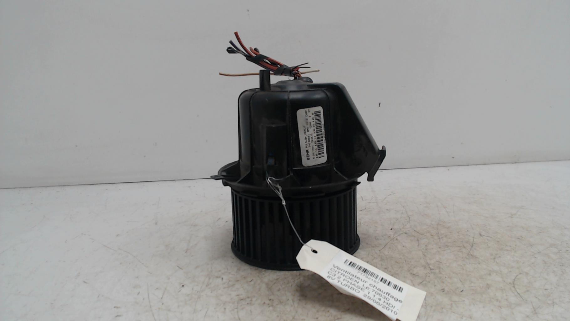Ventilateur chauffage CITROEN C3 2 PHASE 1 Diesel - 1