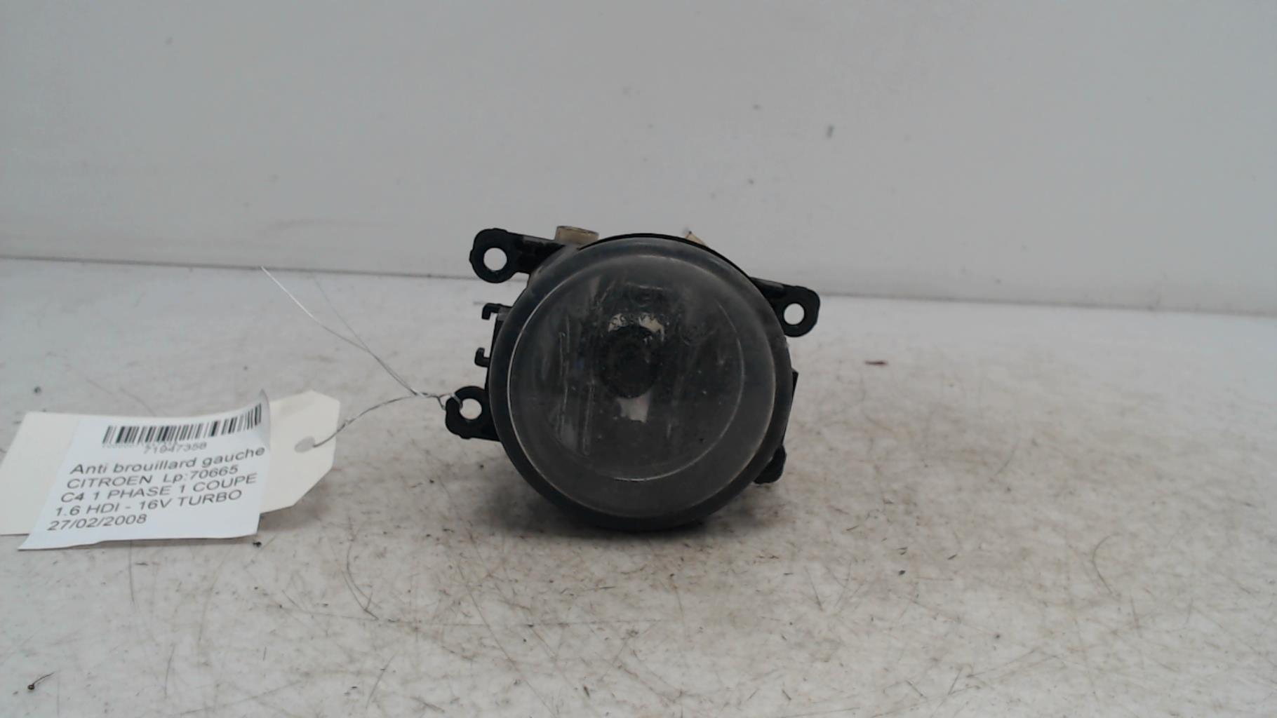 Anti brouillard gauche (feux) CITROEN C4 1 PHASE 1 COUPE  - 1