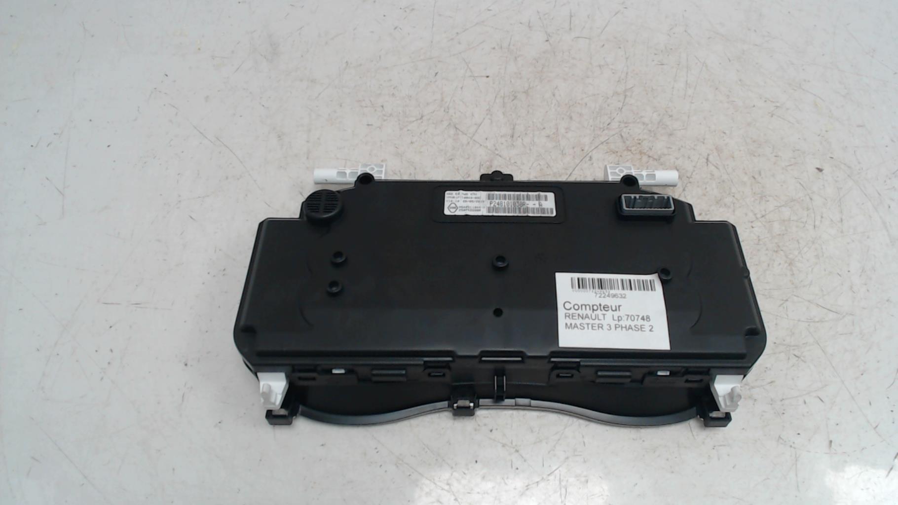 Compteur RENAULT MASTER 3 PHASE 2  - 1
