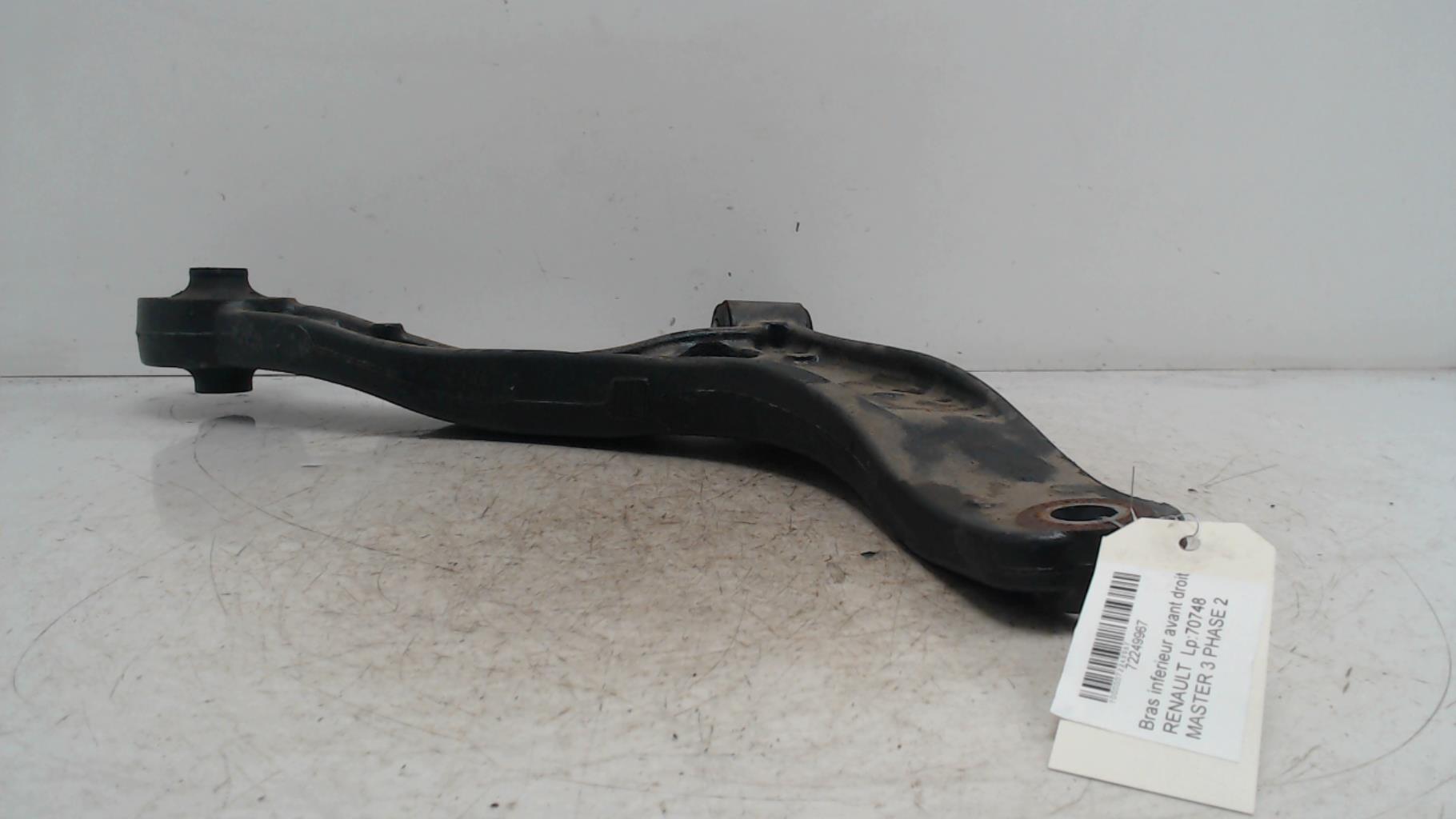 Bras inferieur avant droit RENAULT MASTER 3 PHASE 2  - 1