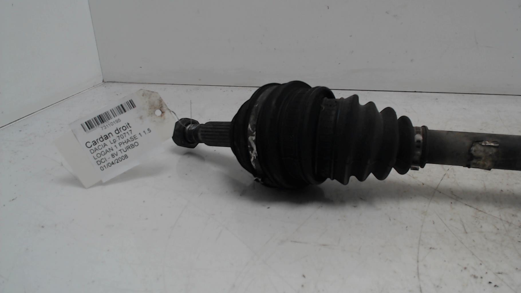 Cardan droit (transmission) DACIA LOGAN 1 PHASE 1 Diesel - 1