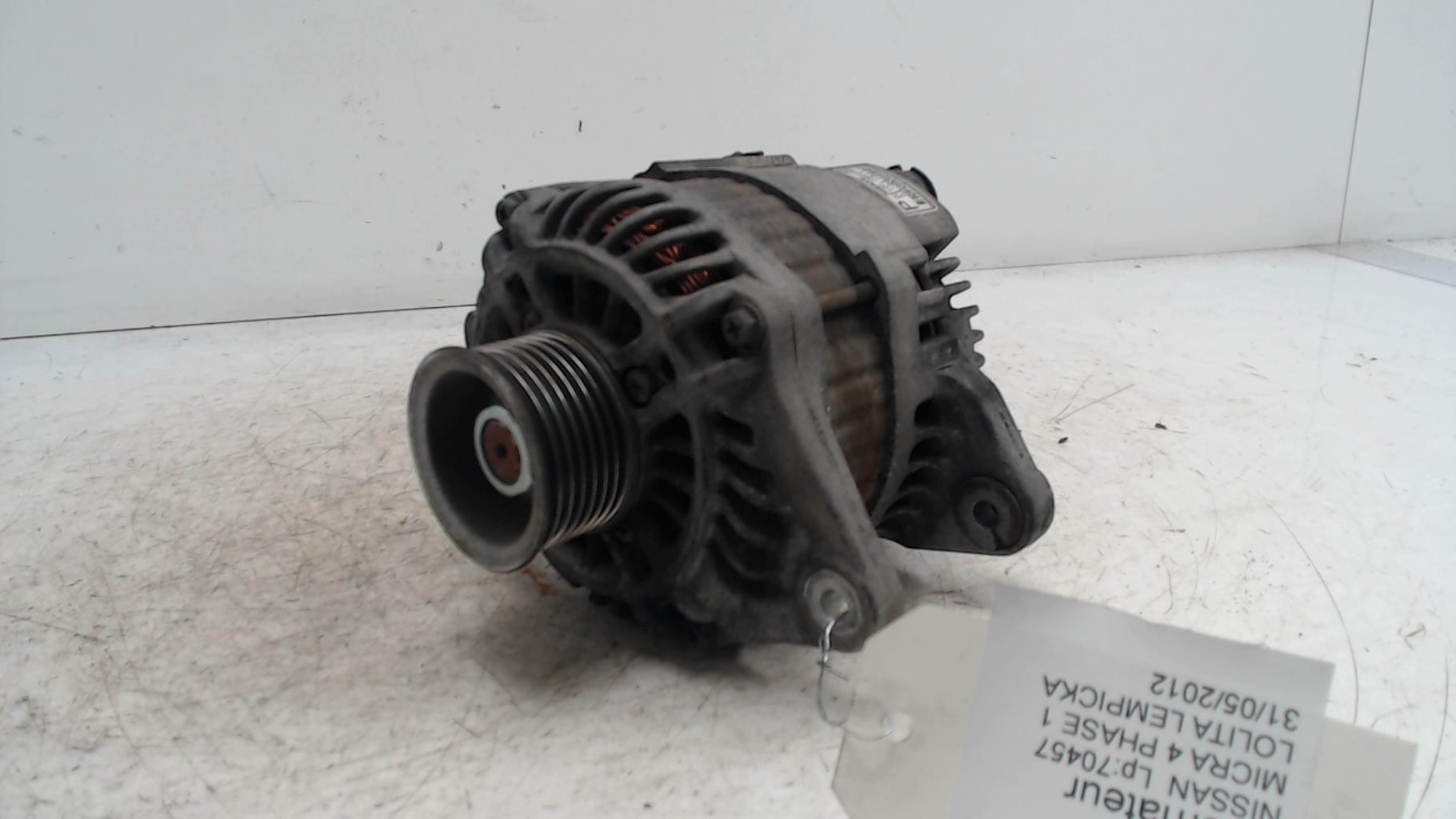 Alternateur NISSAN MICRA 4 PHASE 1  - 1