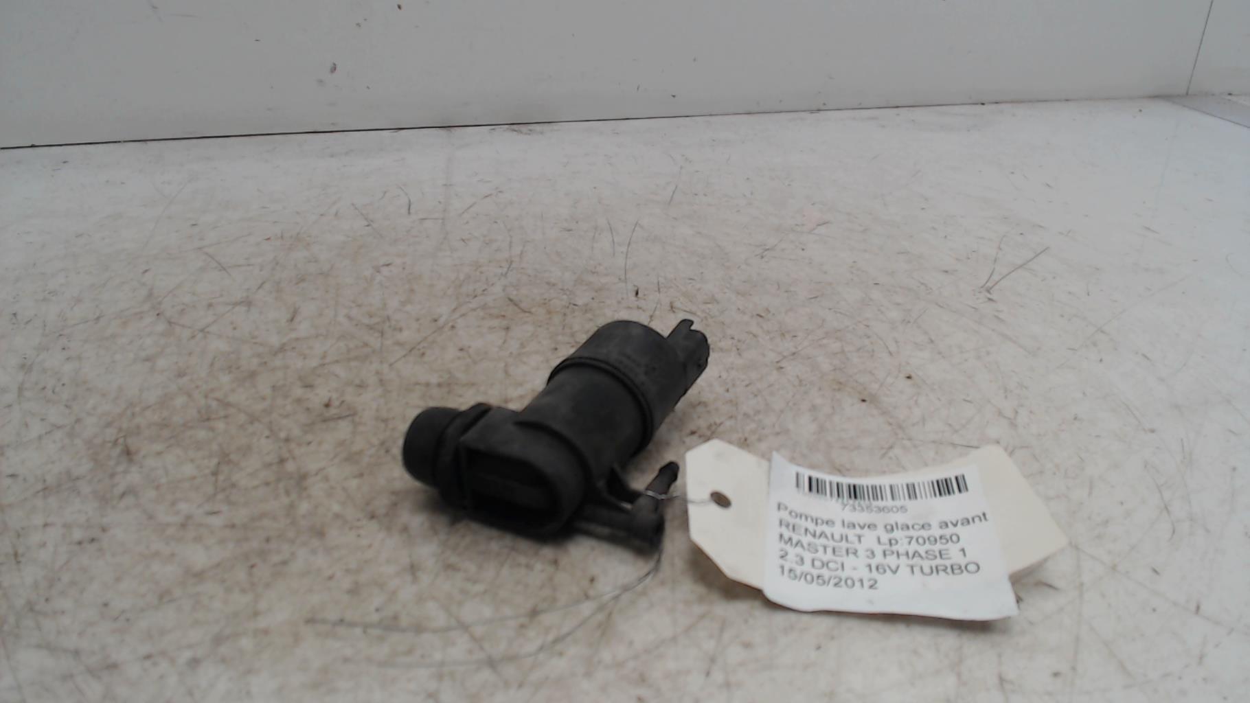 Pompe lave glace avant RENAULT MASTER 3 PHASE 1  - 1