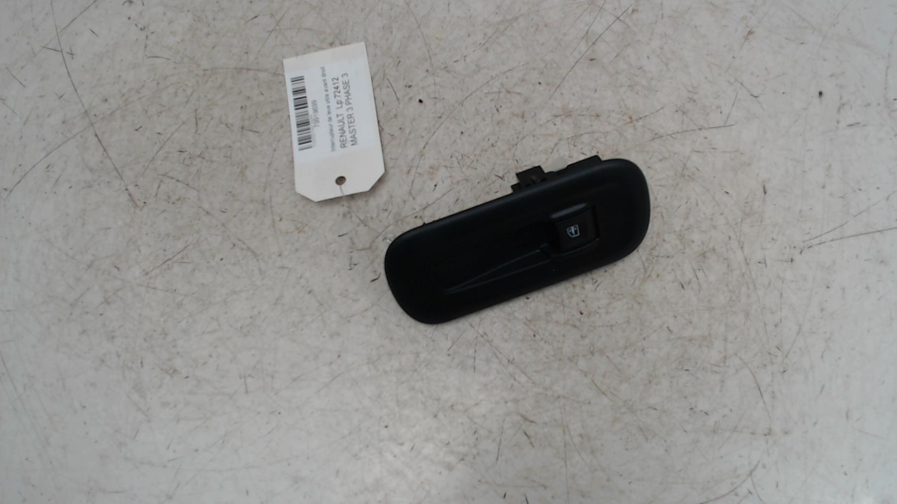 Interrupteur de leve vitre avant droit RENAULT MASTER 3 PHASE 3  - 1