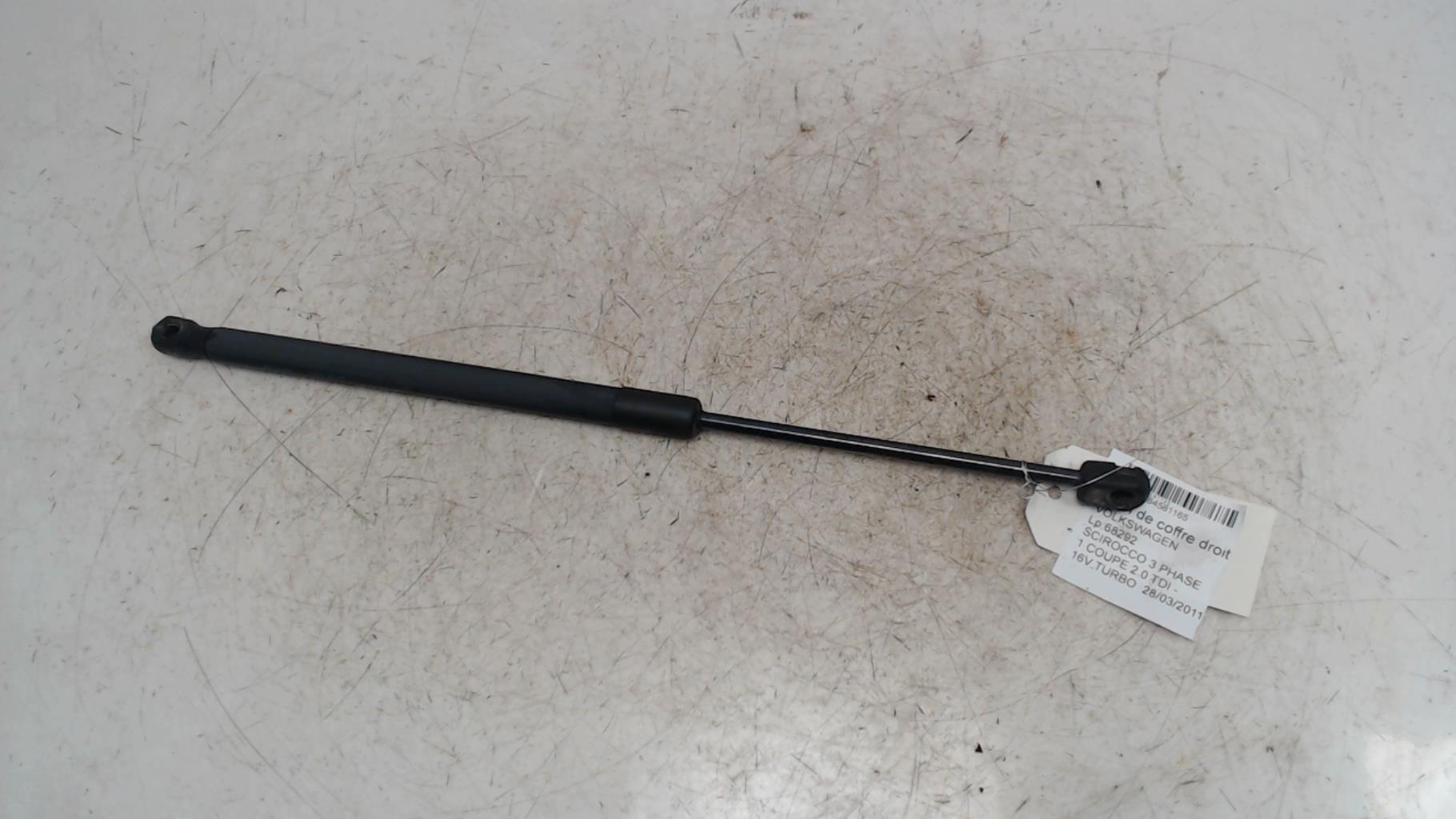 Verin de coffre droit VOLKSWAGEN SCIROCCO 3 PHASE 1 COUPE Diesel - 1