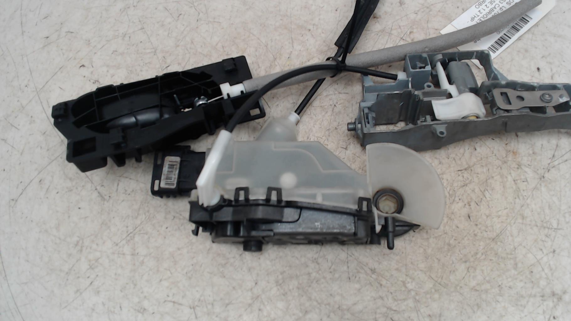 Serrure avant gauche DS DS3 CABRIOLET PHASE 2  - 1
