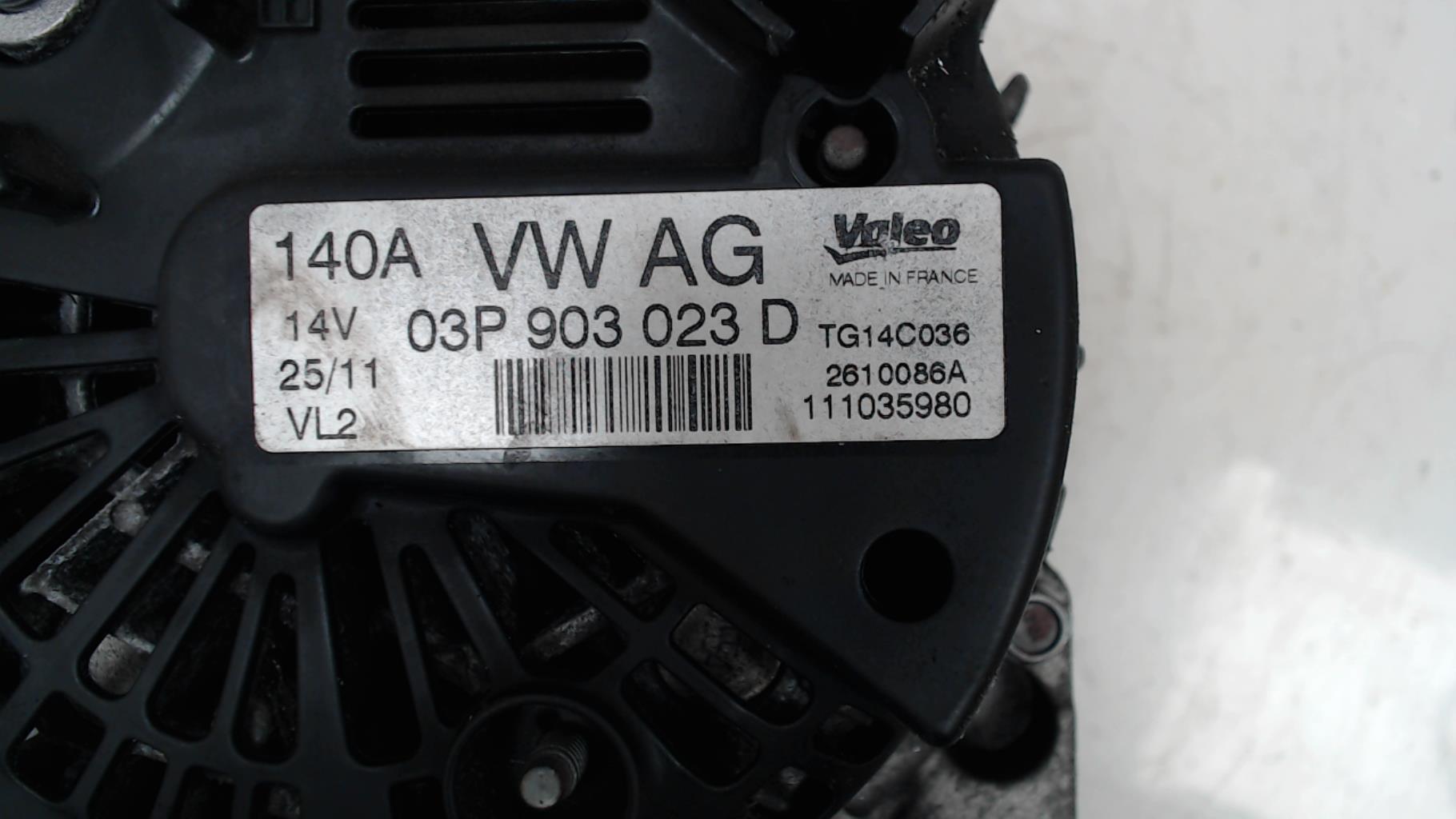 Alternateur SEAT IBIZA 4 PHASE 1  - 1